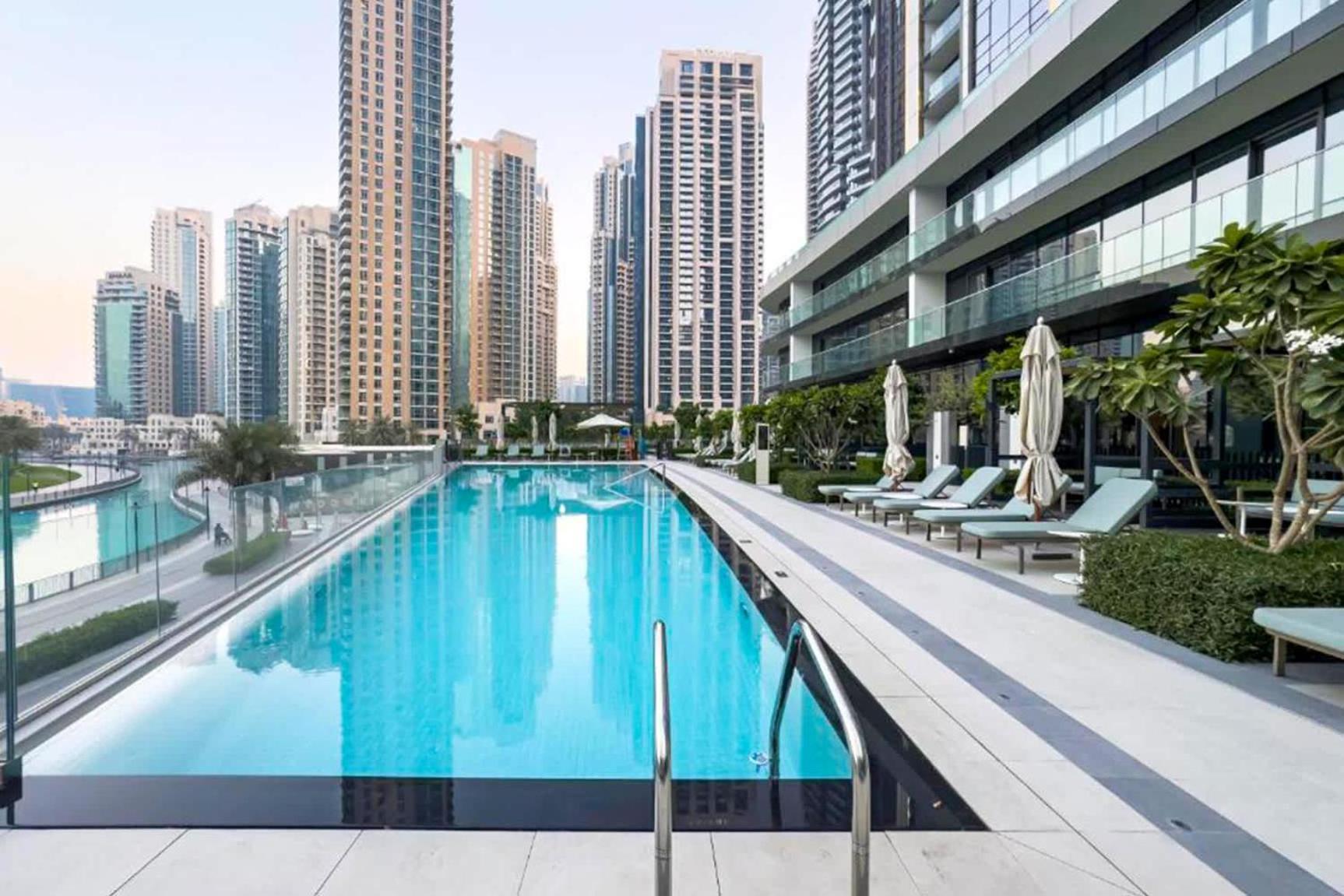 Livbnb-modern 2br With Partial Burj Khalifa View * Dubai