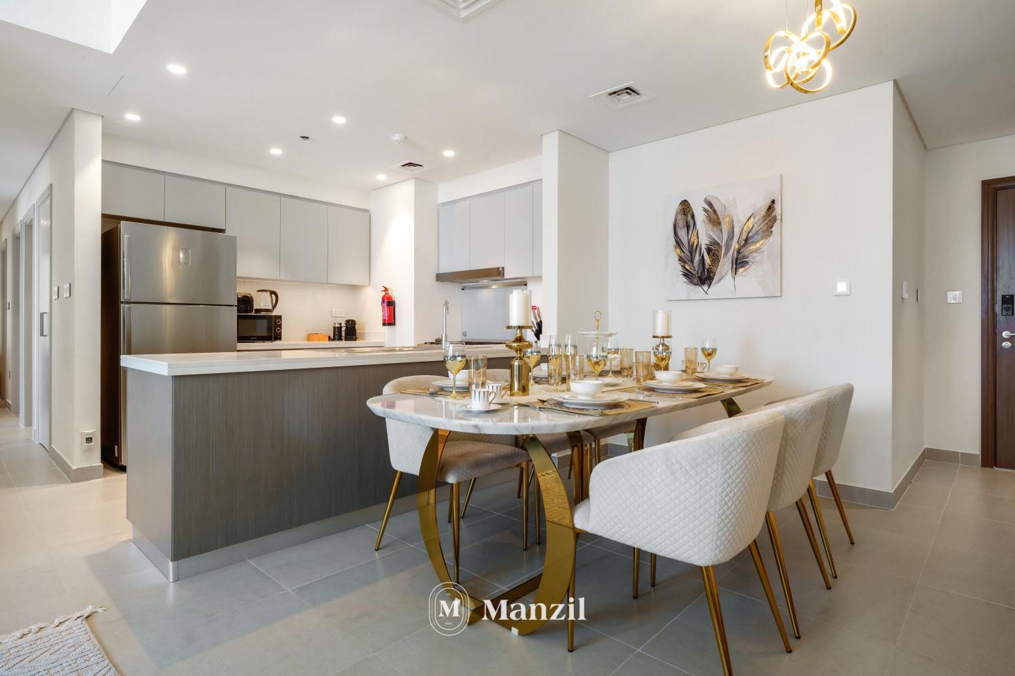 Manzil - 3br Maids In Downtown With Burj Khalifa View * Dubai
