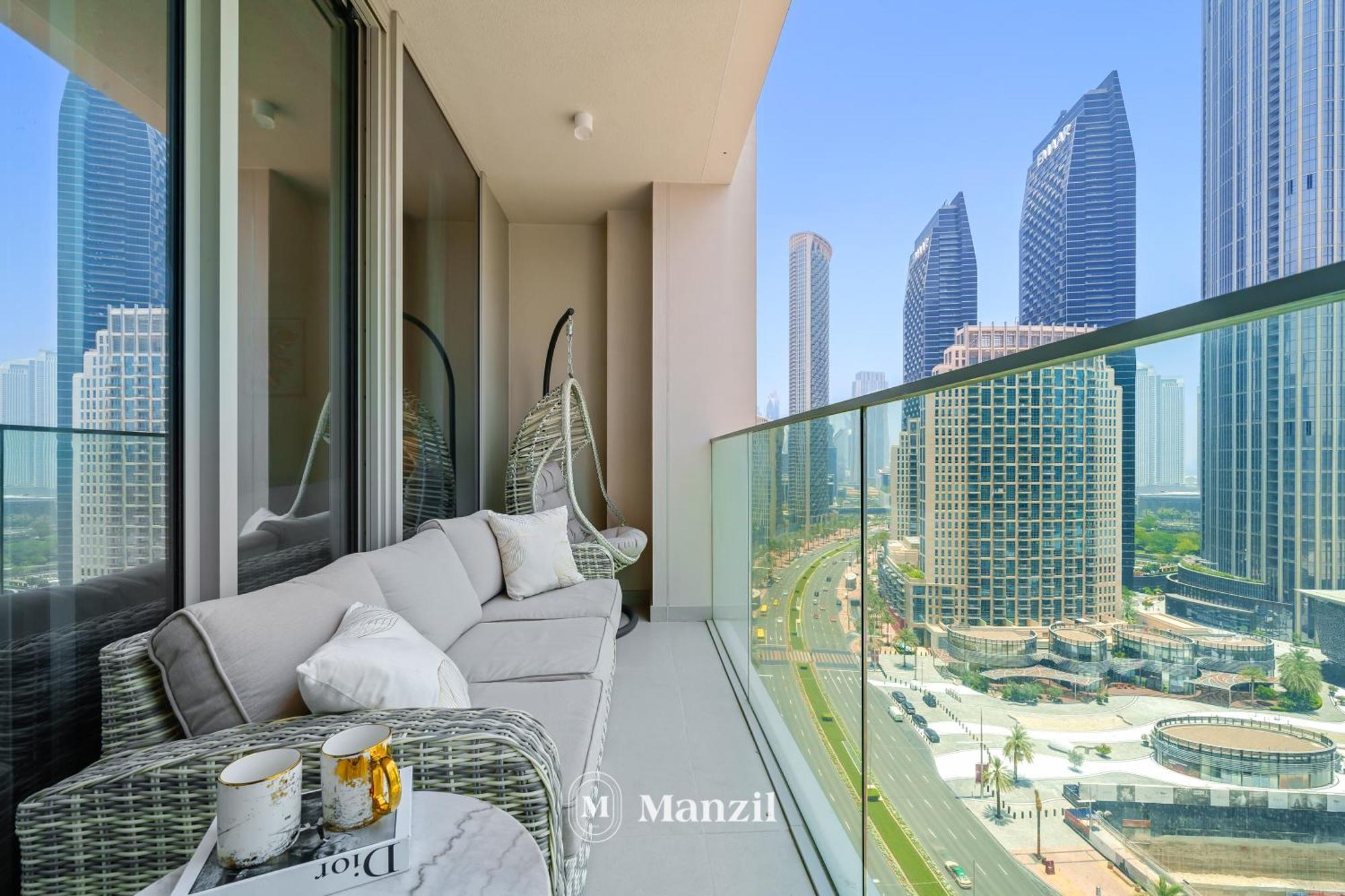 Manzil - 3br Maids In Downtown With Burj Khalifa View