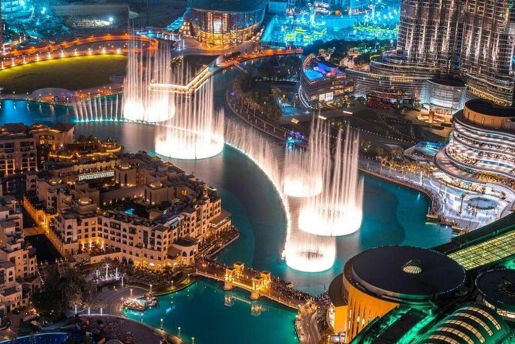 Jaw-dropping Full Burj Khalifa View From Balcony Apartment *