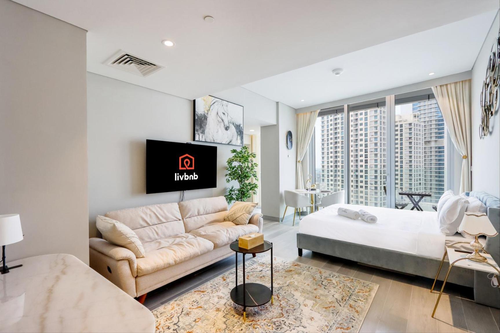 Livbnb - Sea And Marina View, Steps To Marina Walk Apartment