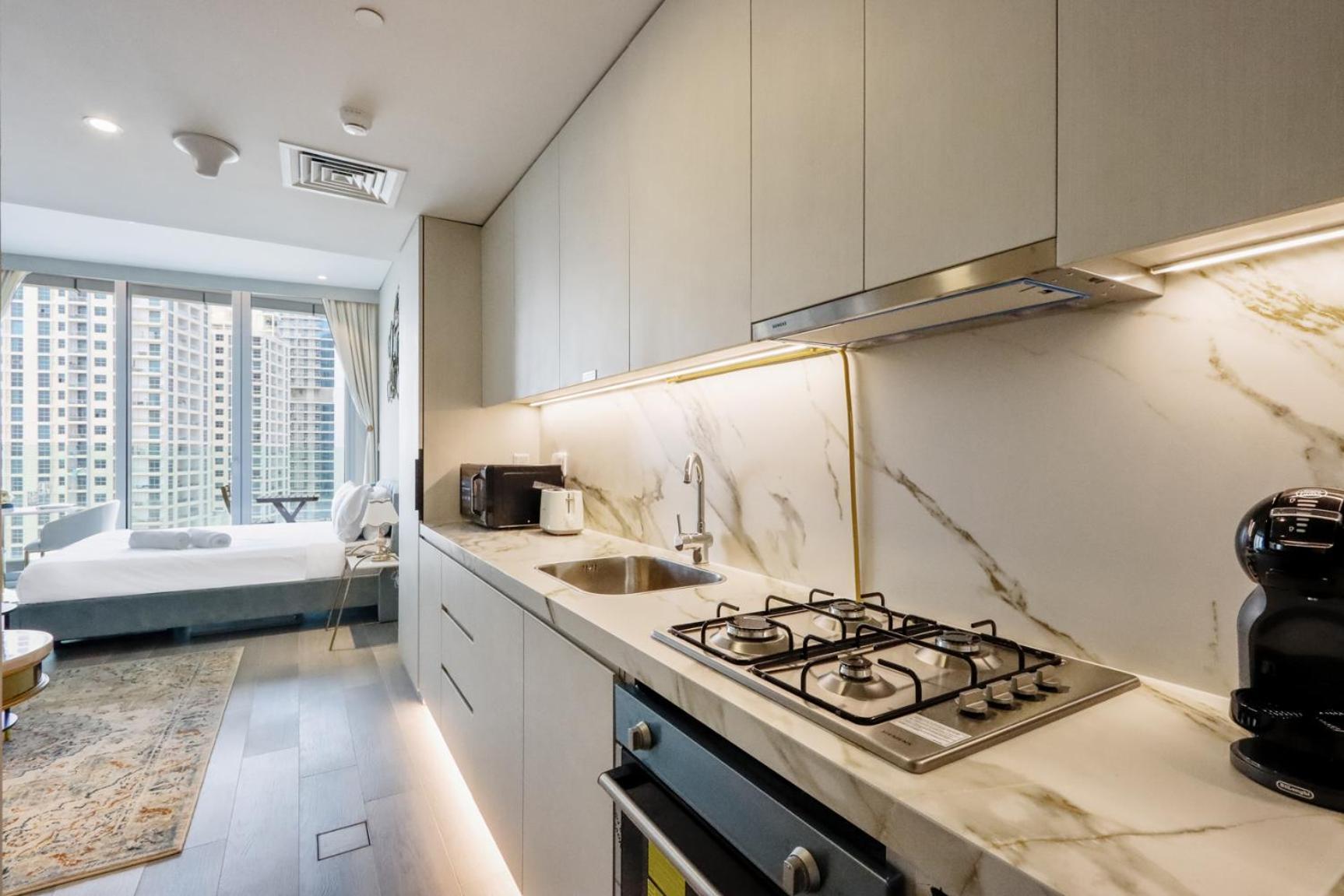 Livbnb - Sea And Marina View, Steps To Marina Walk Apartment *