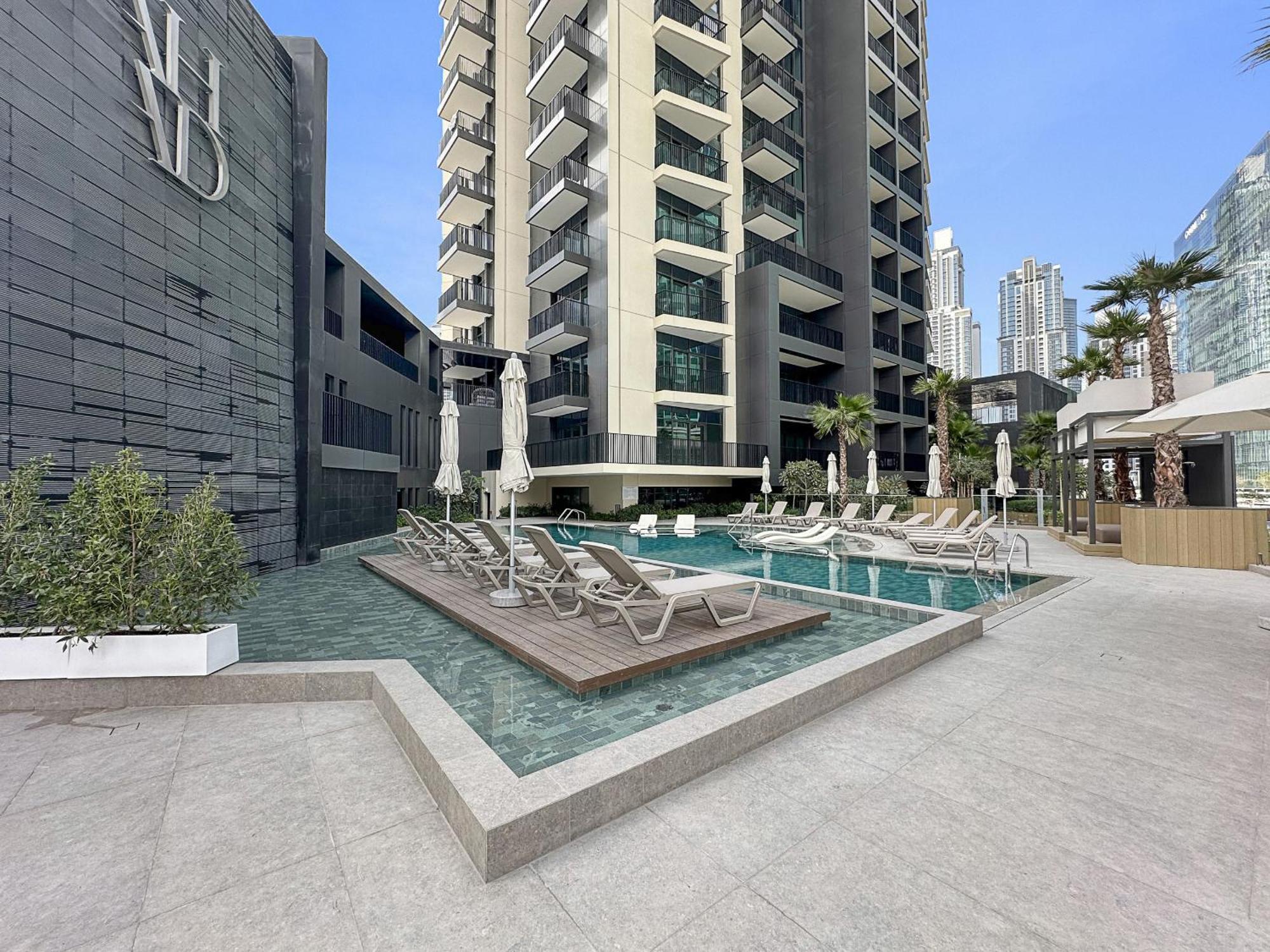 Apartment Vayk - Stylish Brand New 1 Bd With Terrace In Business Bay Dubai