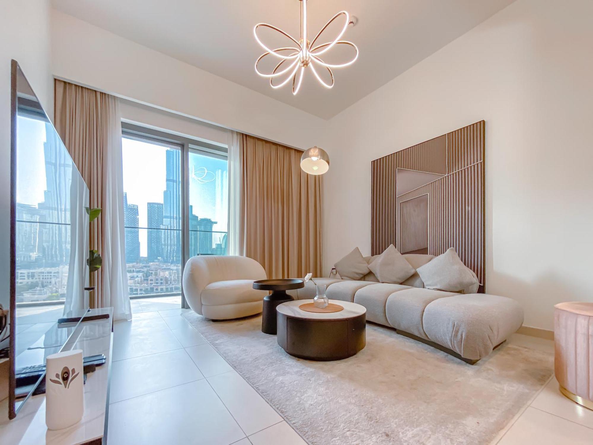 Majestic Burj Khalifa View 2br Premium By Sbh Apartment *