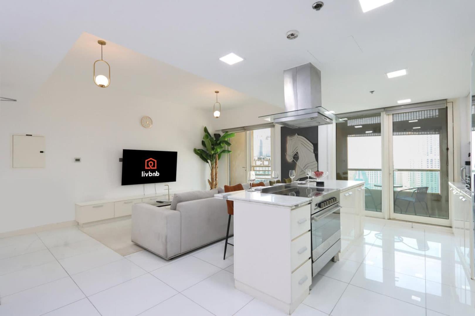 Livbnb- 3br With Marina Views In Manchester Tower Apartment Dubai