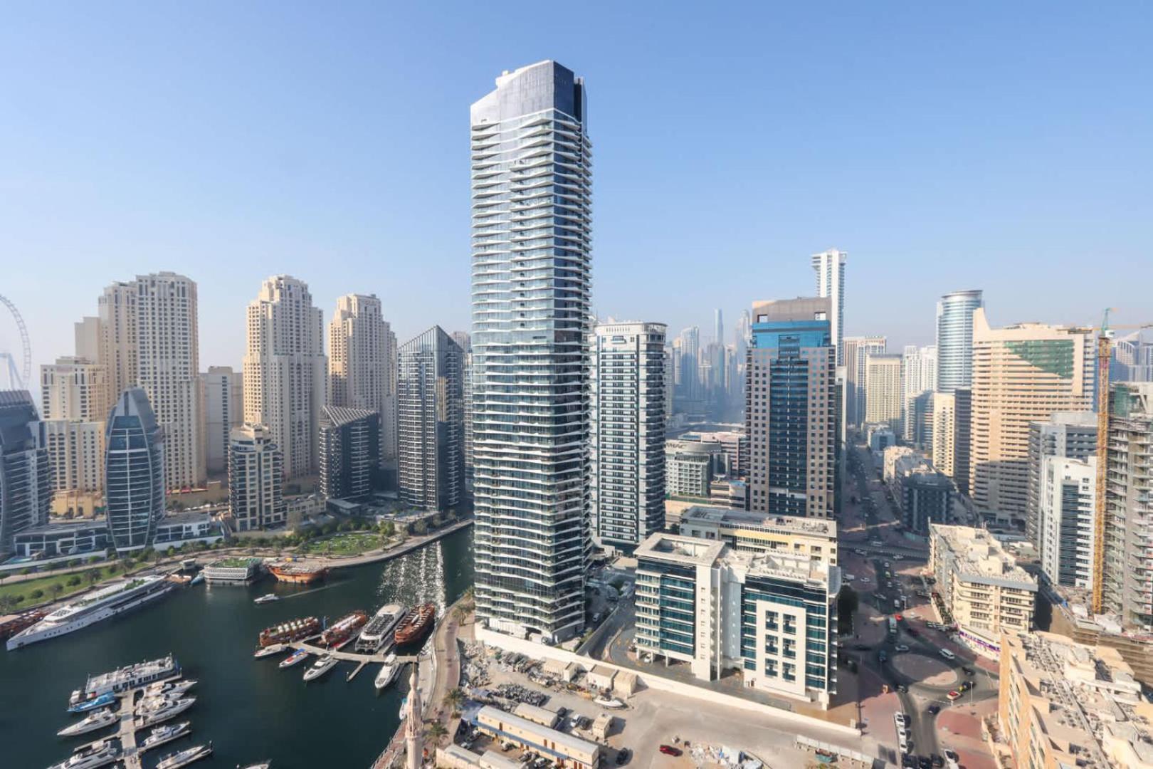 Apartment Livbnb- 3br With Marina Views In Manchester Tower Dubai