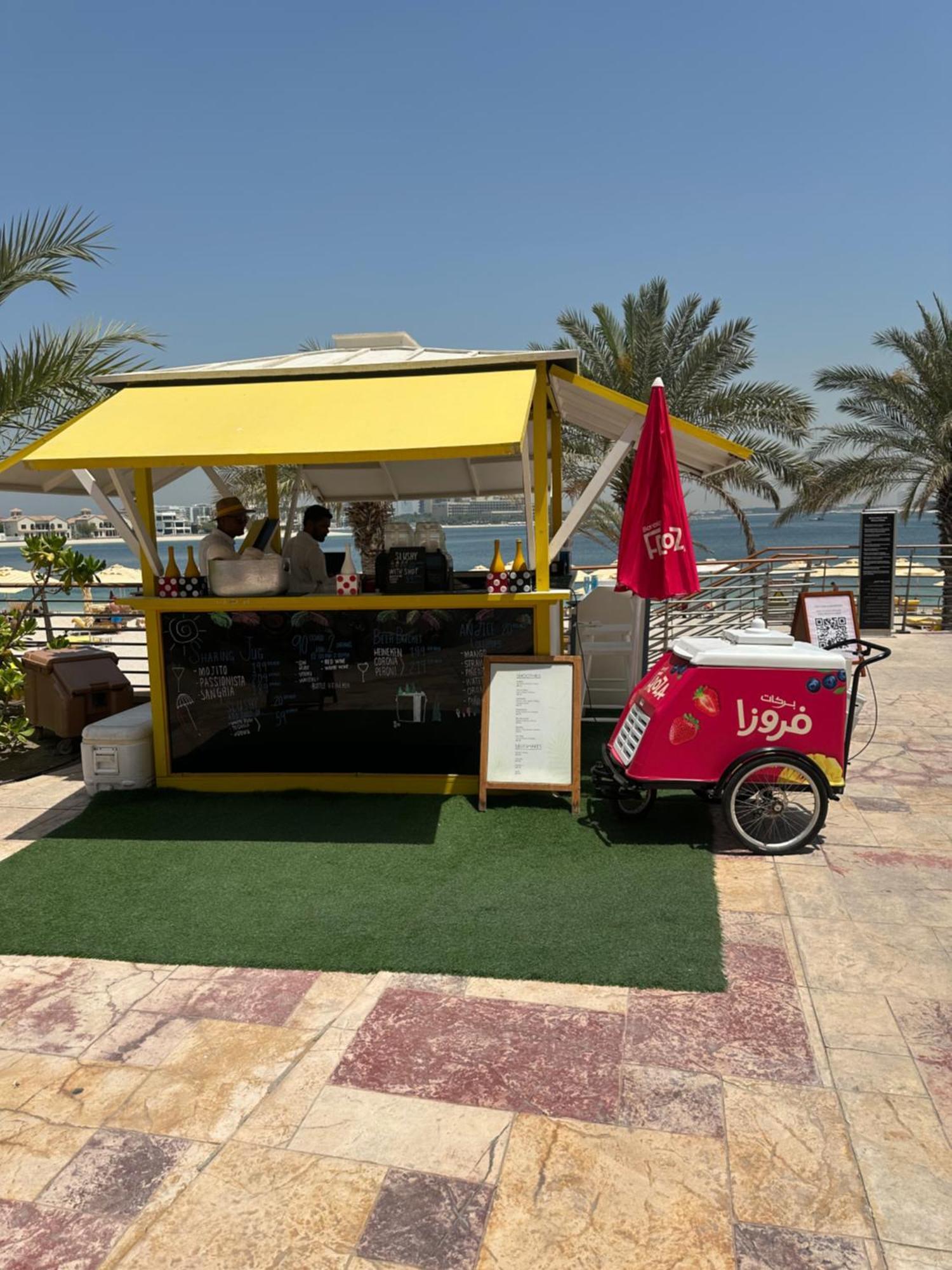 Apartment Palm Jumeirah Tiara Ruby 1king And 2 Sofa Beds *