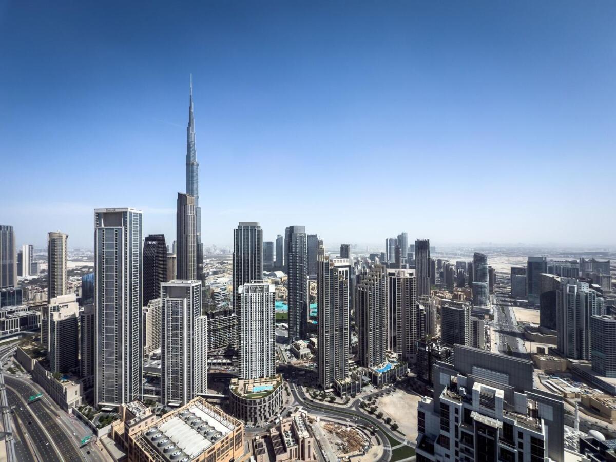 64th Floor Rooftop Dream, Burj Khalifa View Pool, 2br In Paramount Midtown