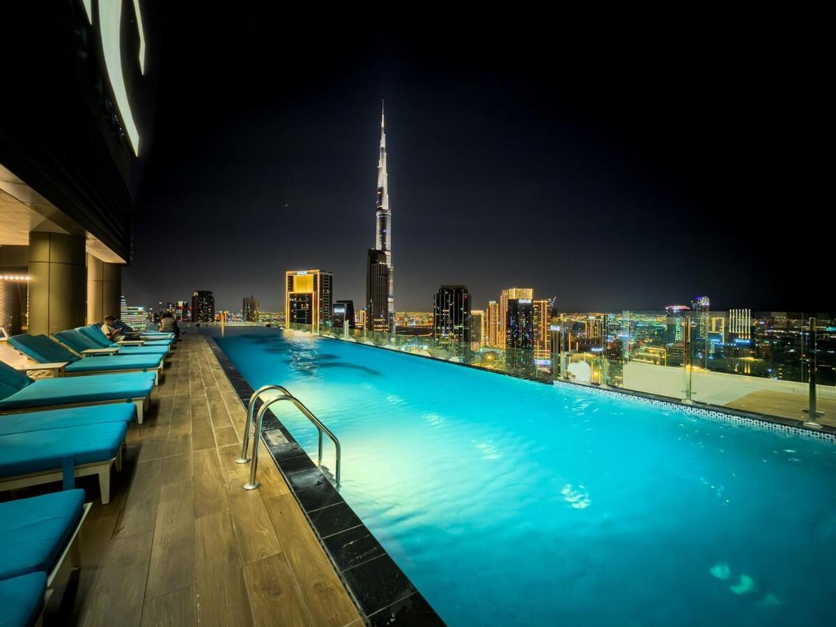 64th Floor Rooftop Dream, Burj Khalifa View Pool, 2br In Paramount Midtown * Dubai