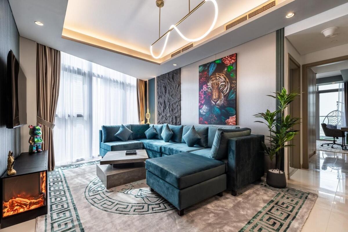 64th Floor Rooftop Dream, Burj Khalifa View Pool, 2br In Paramount Midtown Apartment *