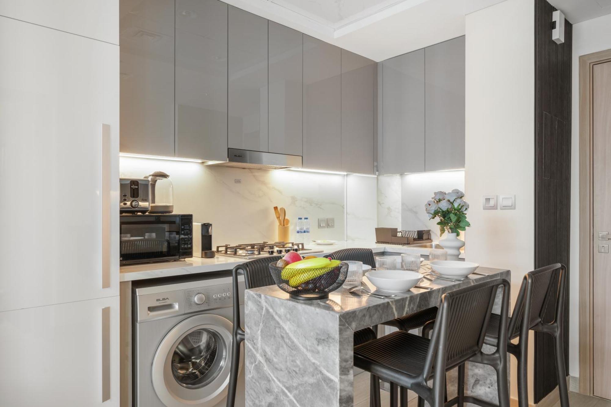 Apartment 1br In Azizi Riviera 43 By In Homes - Near Business Bay - Pool - Gym - Parking Dubai