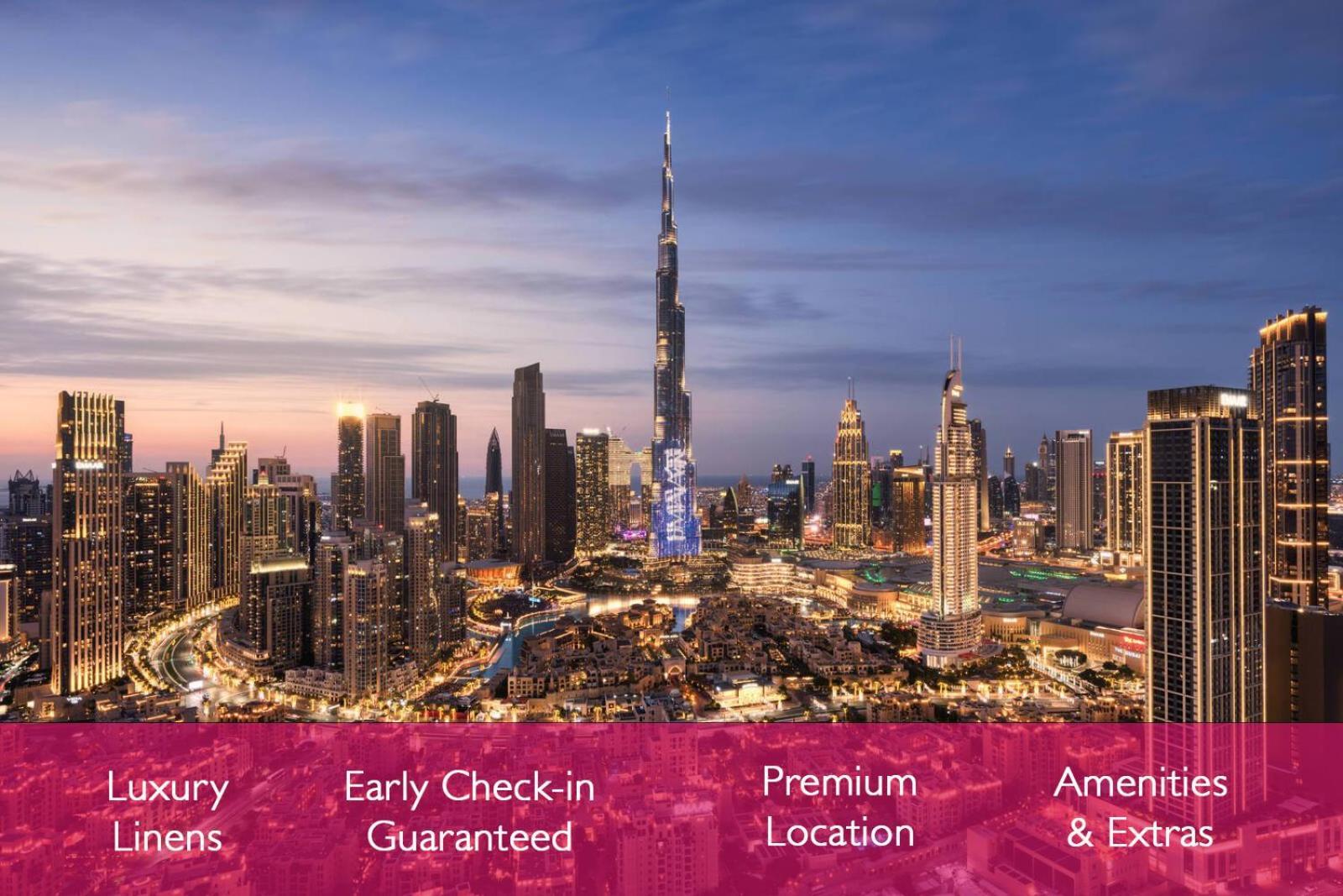 Apartment 2 Bedrooms With Iconic Burj Khalifa Views