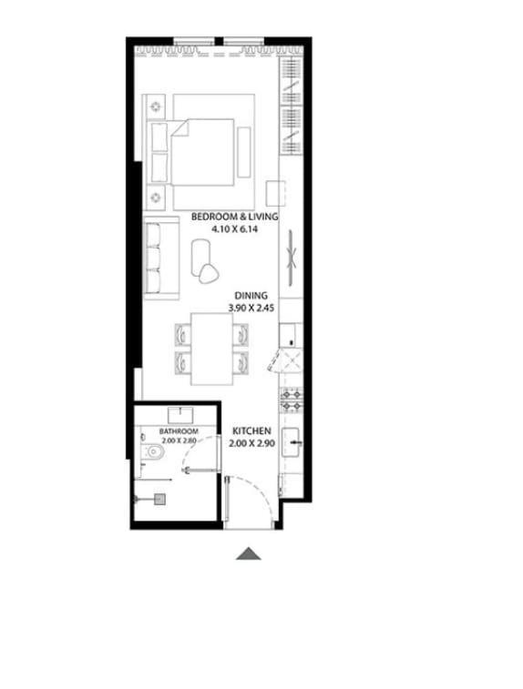 Apartment Modern And Stunning In Mag 910 Mbr