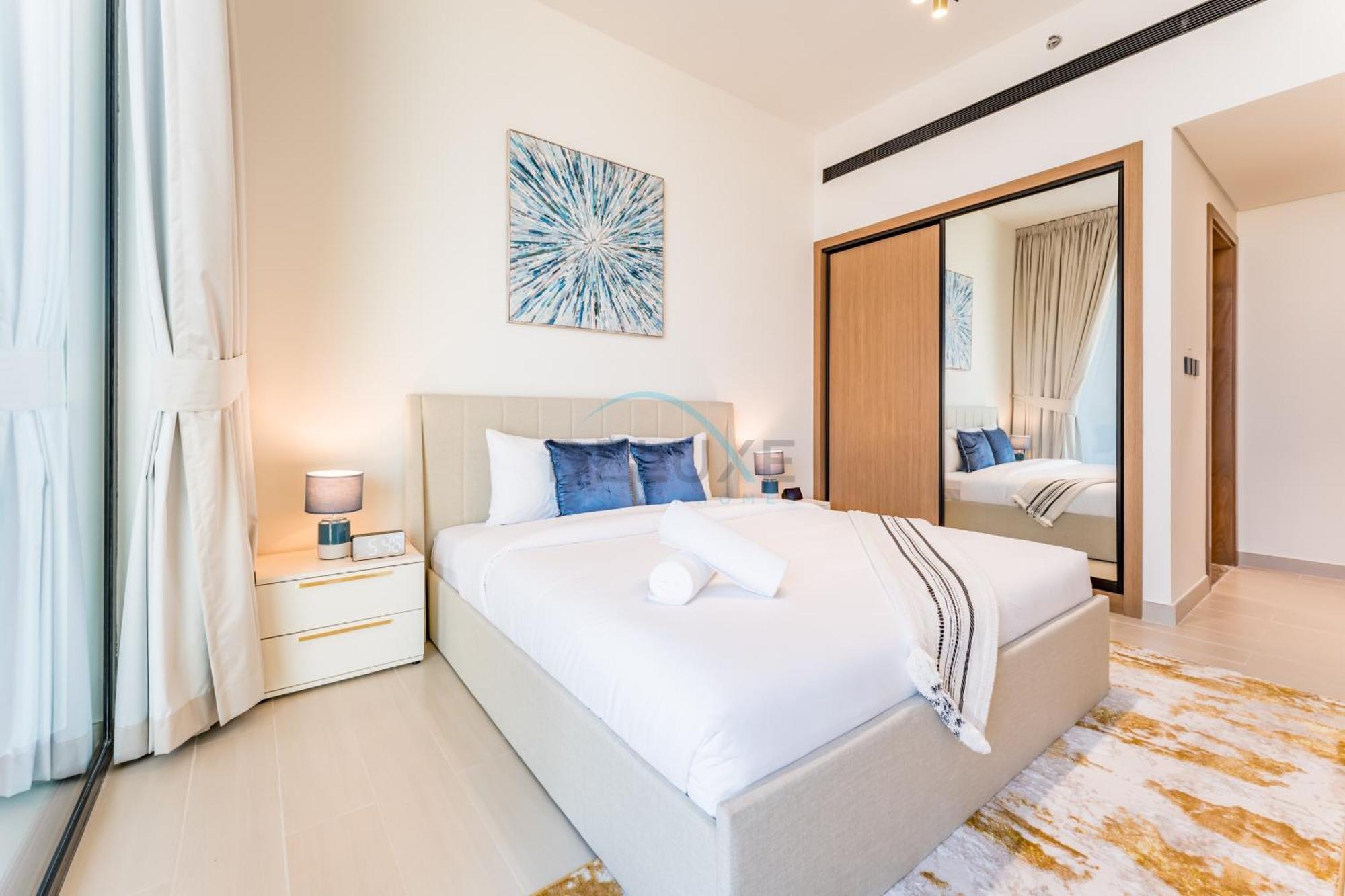 Skyline And Community Views 1br With Private Balcony Near Community Park, Binghatti Amber, Jumeirah Village Circle By Deluxe Homes Apartment