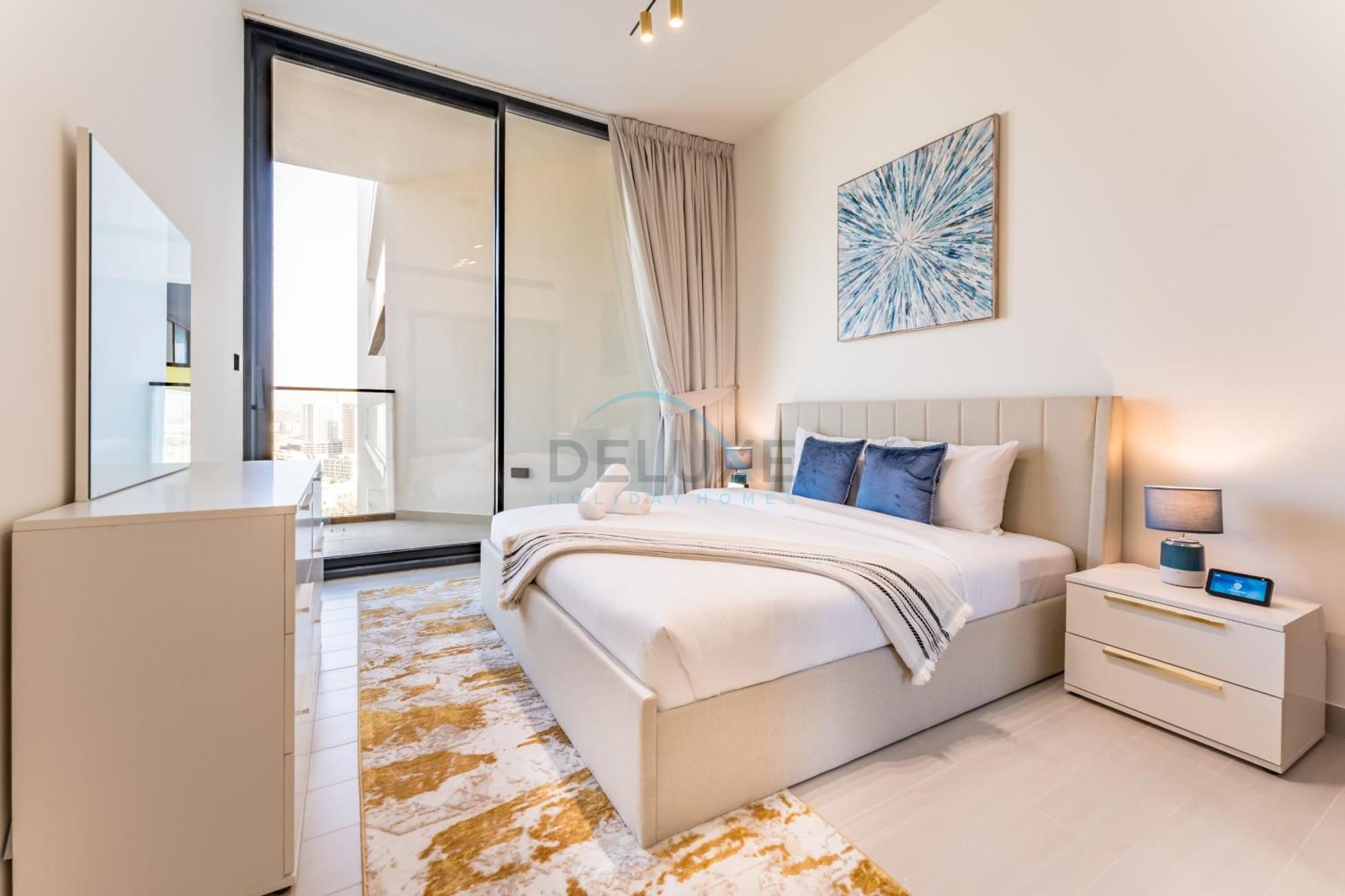 Skyline And Community Views 1br With Private Balcony Near Community Park, Binghatti Amber, Jumeirah Village Circle By Deluxe Homes Apartment *