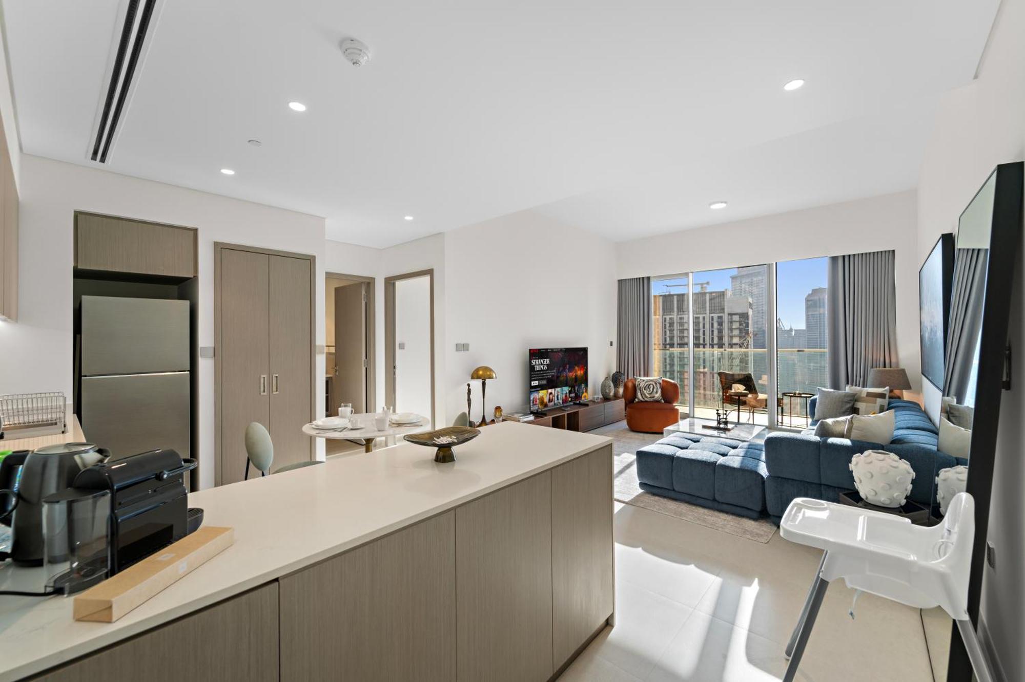 Apartment Elegant 1br In Grande Downtown With Pool Dubai