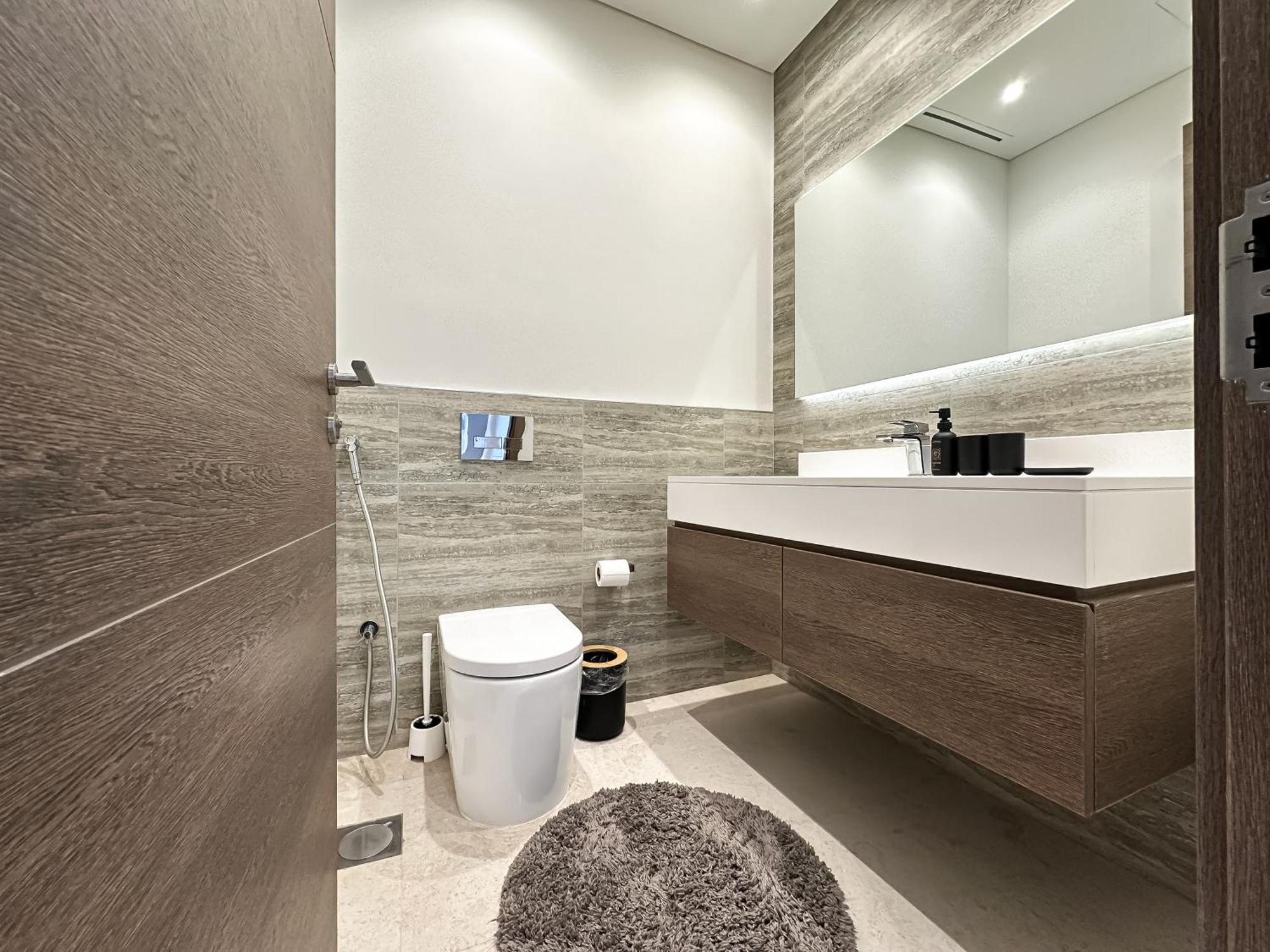 Trophy-luxurious Living W Serene Sea Blends View Dubai