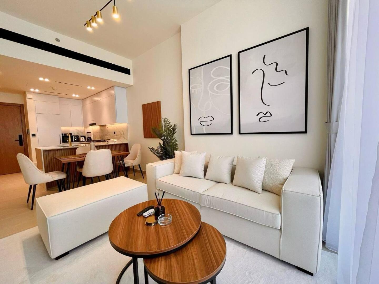 Comfortable 1br With Neutral Tones And A Sofa Bed