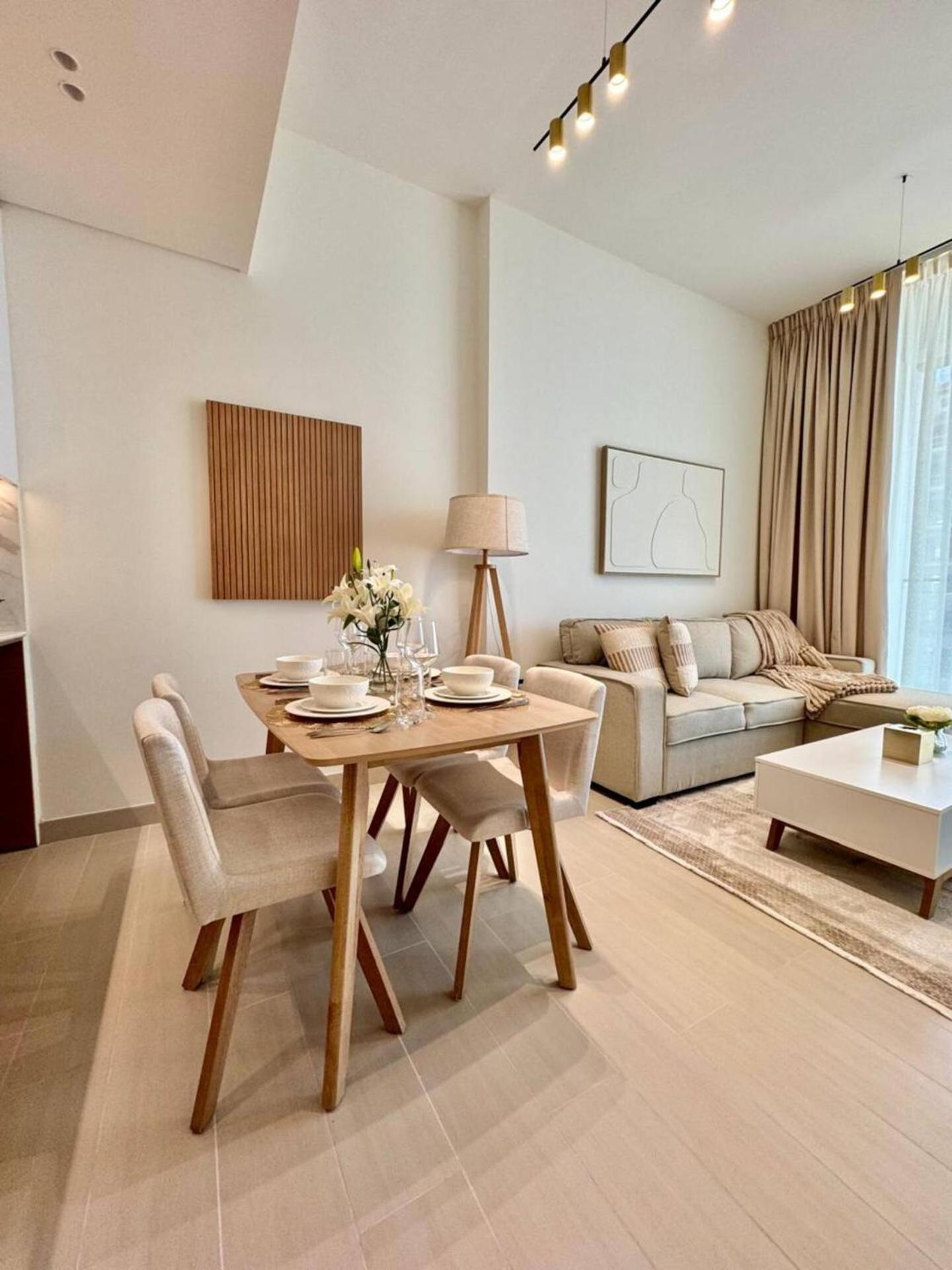 Sunlit Iconic 1br In Binghatti Amber! Apartment *