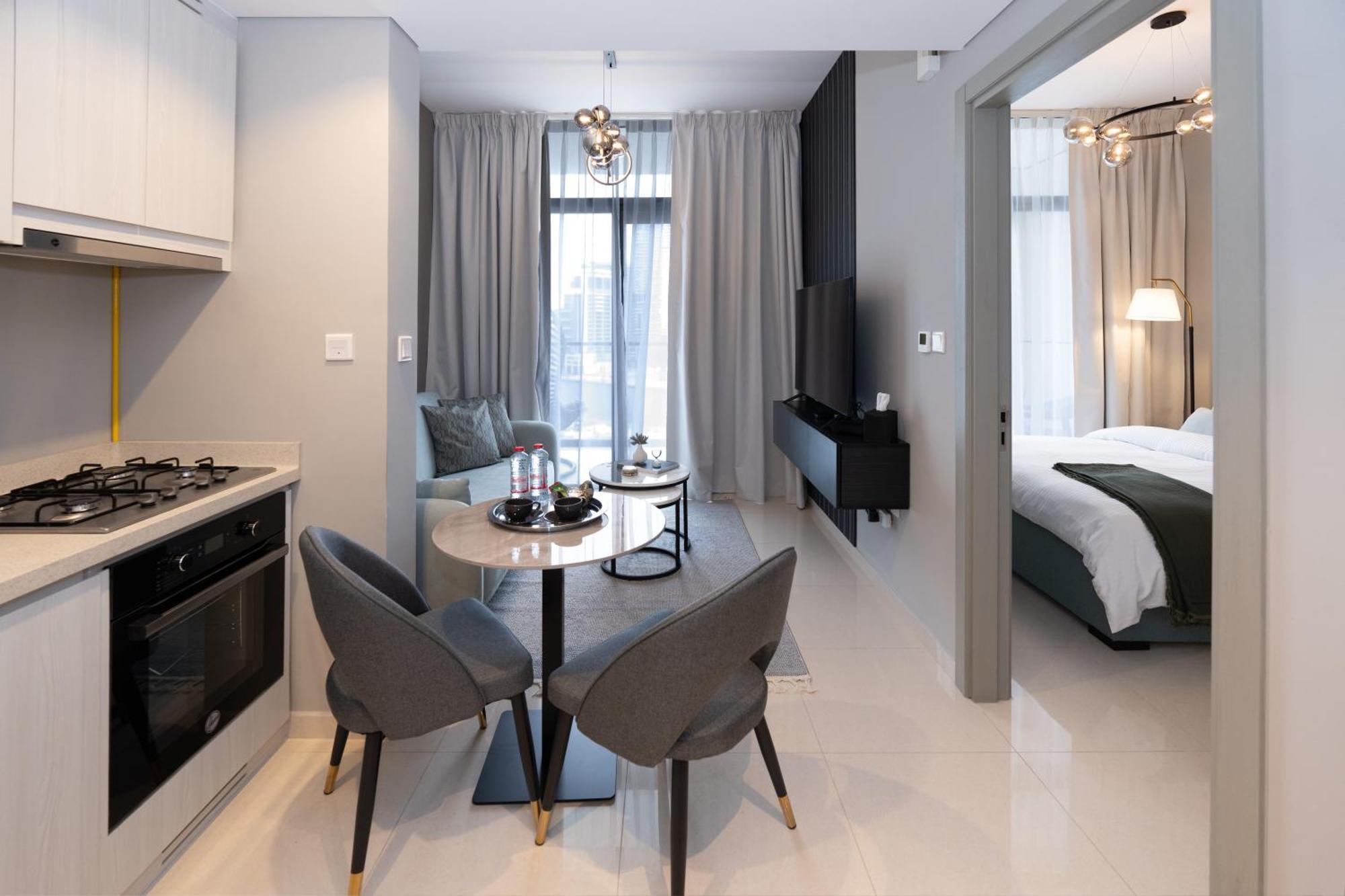 Keyrock Living - Zada 1br With Pool & Gym Access Apartment Dubai