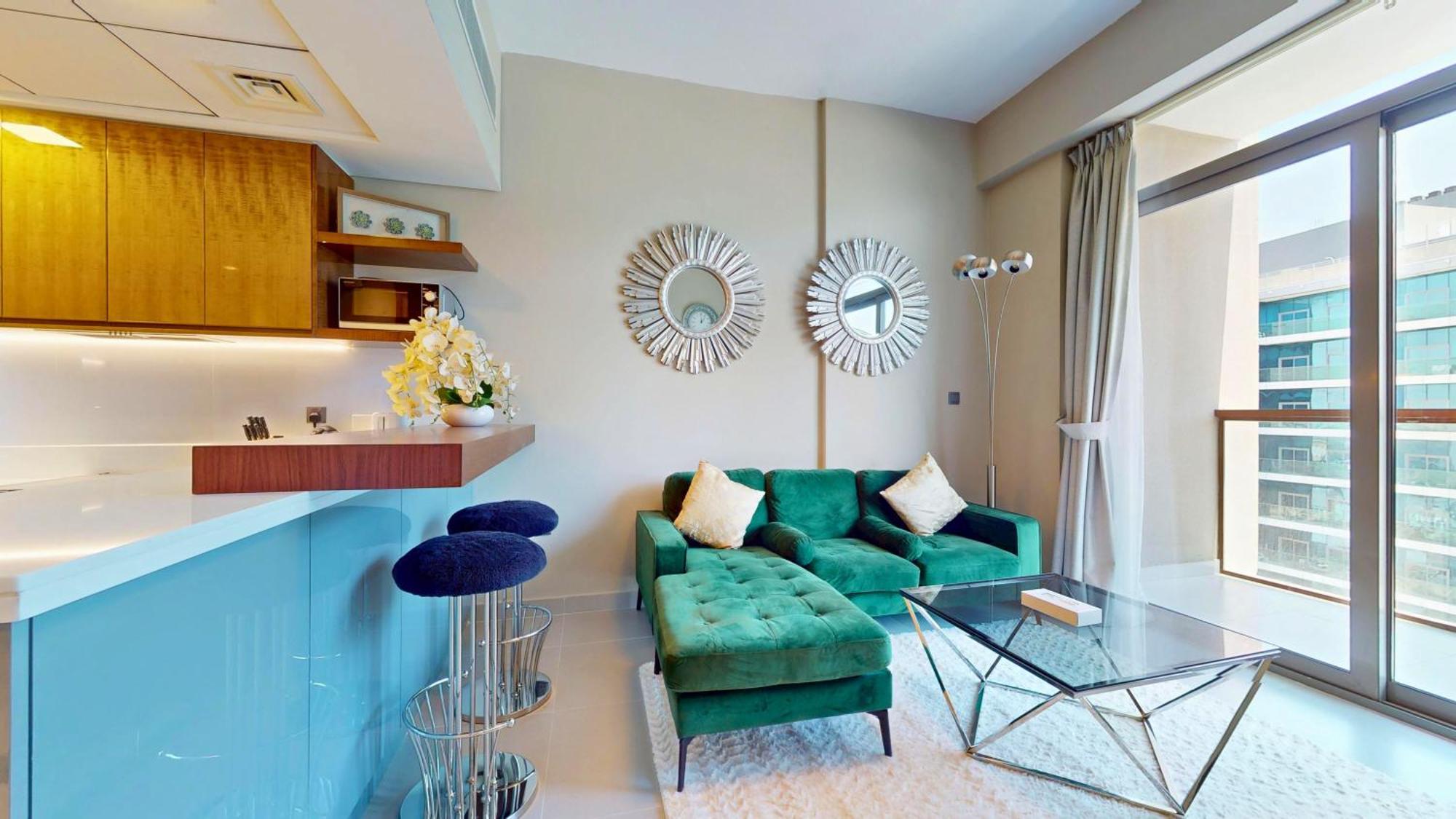 Elegant 1br - Serene Furnished In Arjan Apartment *