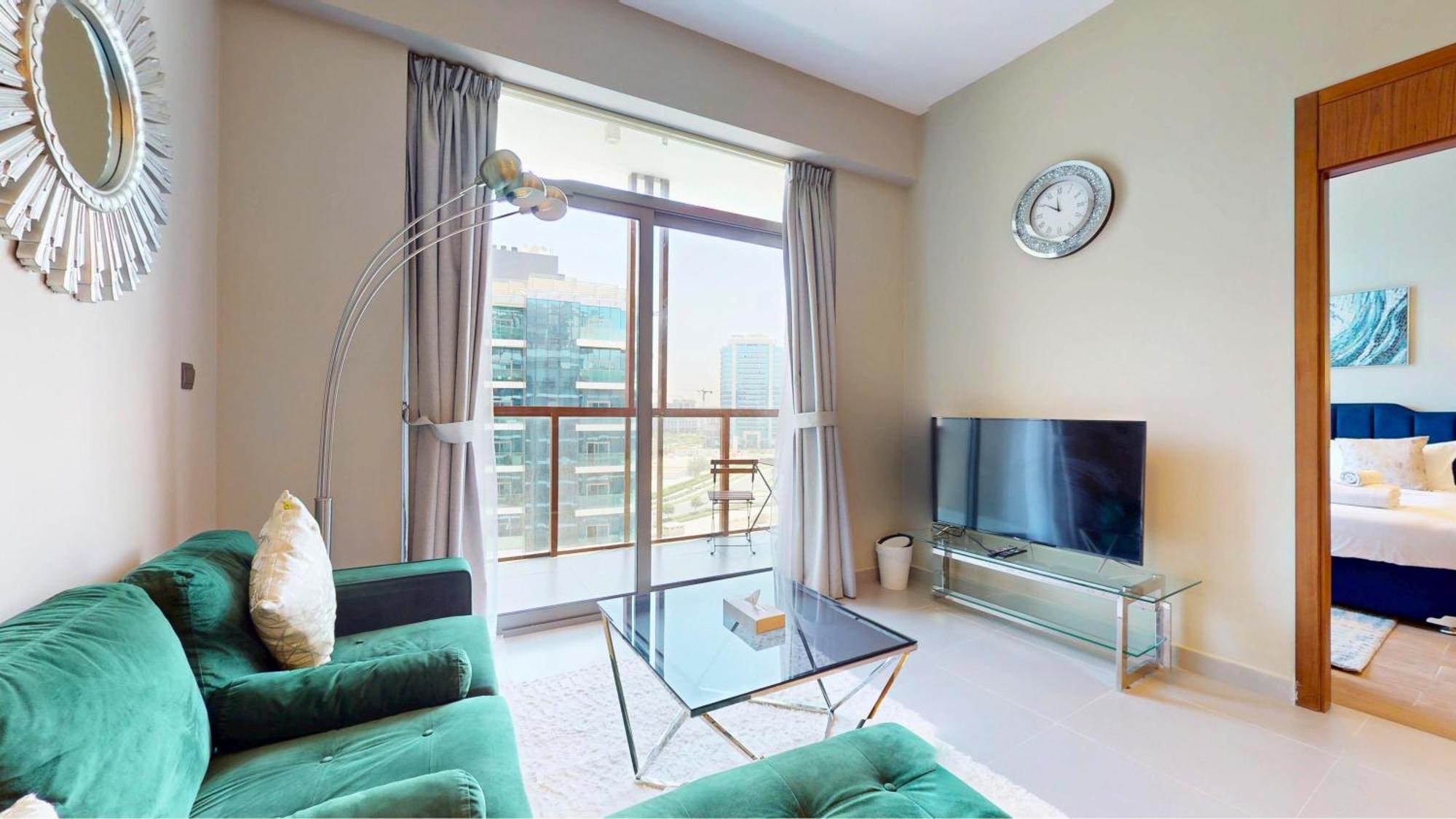 Apartment Elegant 1br - Serene Furnished In Arjan *