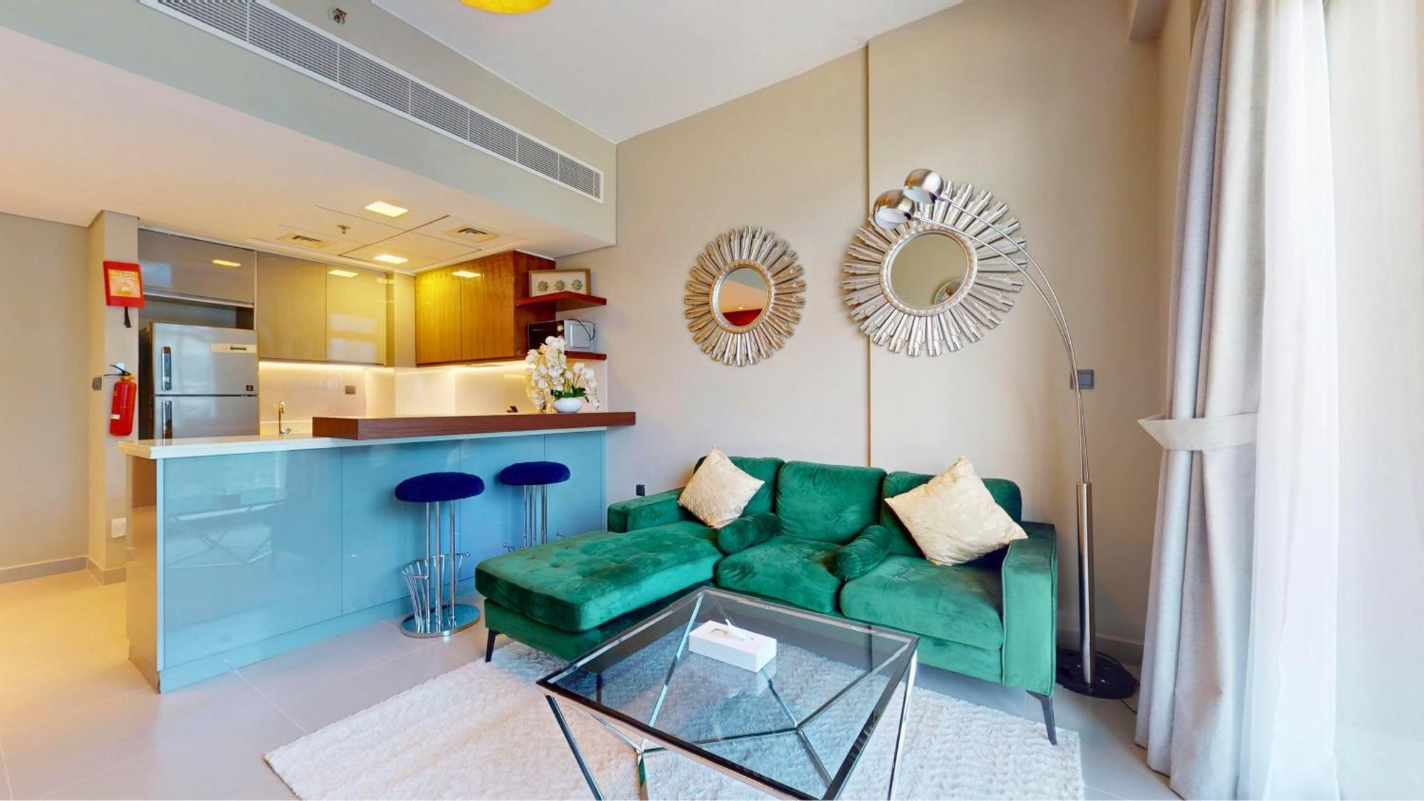 Apartment Elegant 1br - Serene Furnished In Arjan Dubai