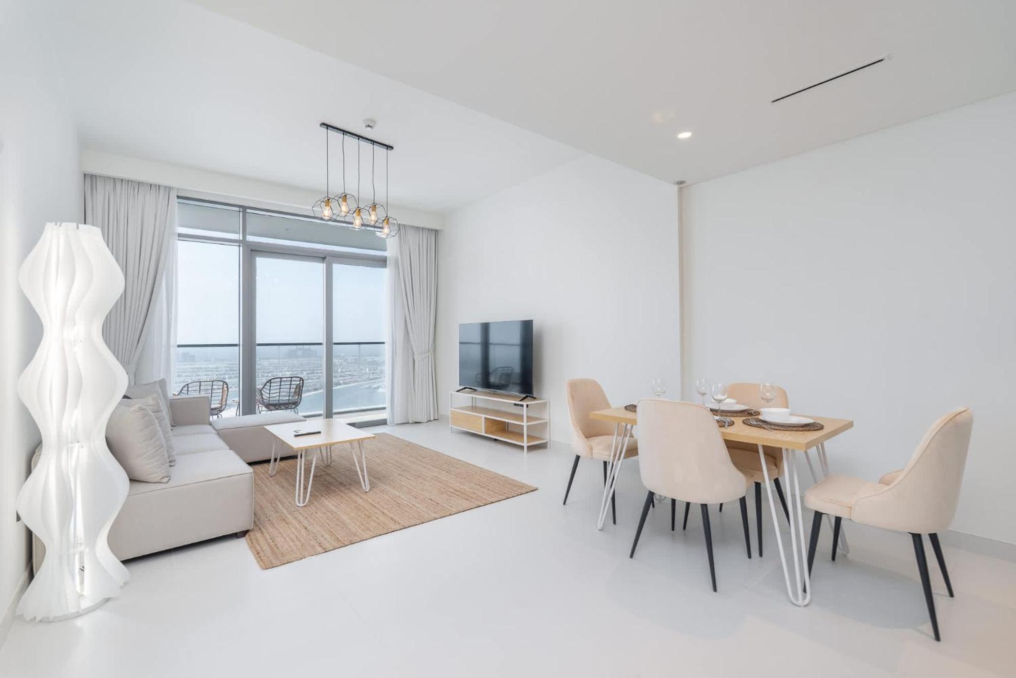 1 Bedroom In Marina Vista With Gorgeous Palm Views Dubai