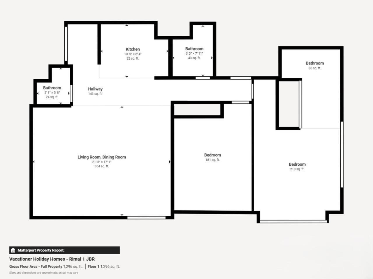 Rimal 1 - Two Bedroom With View On 38th Floor