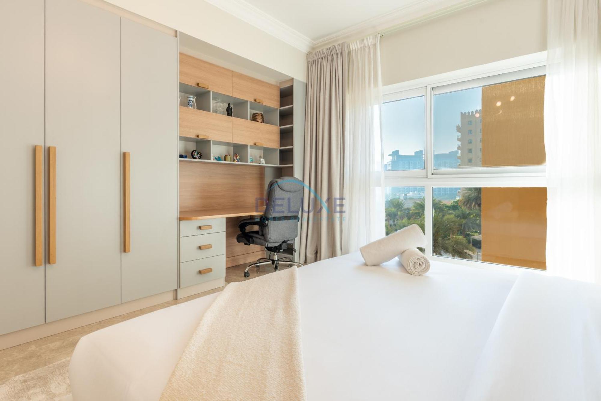Beachfront 2br And Assistant's With Sea Views Terrace, Steps From Iconic Landmarks & Amenities, The Residences South, Palm Jumeirah By Deluxe Homes *