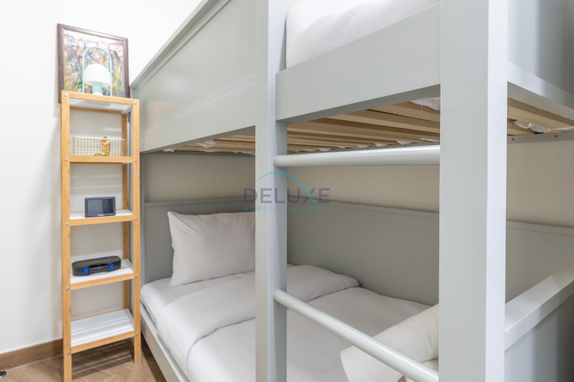 Apartment Beachfront 2br And Assistant's With Sea Views Terrace, Steps From Iconic Landmarks & Amenities, The Residences South, Palm Jumeirah By Deluxe Homes Dubai