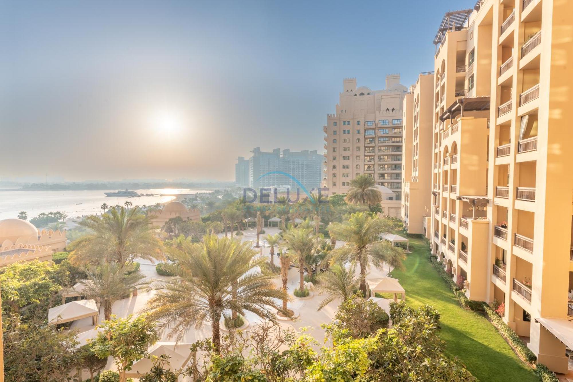 Beachfront 2br And Assistant's With Sea Views Terrace, Steps From Iconic Landmarks & Amenities, The Residences South, Palm Jumeirah By Deluxe Homes Dubai