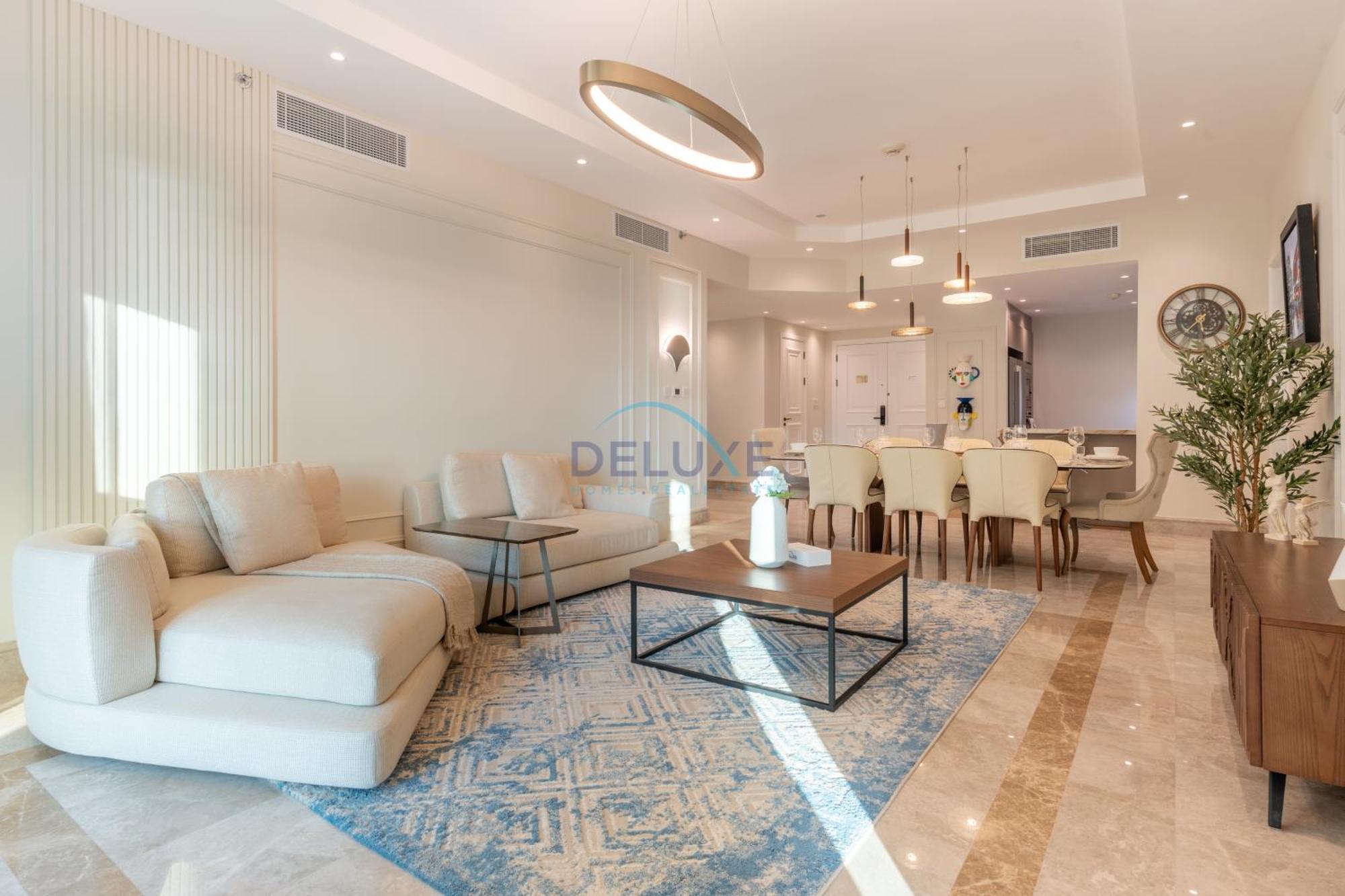Apartment Beachfront 2br And Assistant's With Sea Views Terrace, Steps From Iconic Landmarks & Amenities, The Residences South, Palm Jumeirah By Deluxe Homes