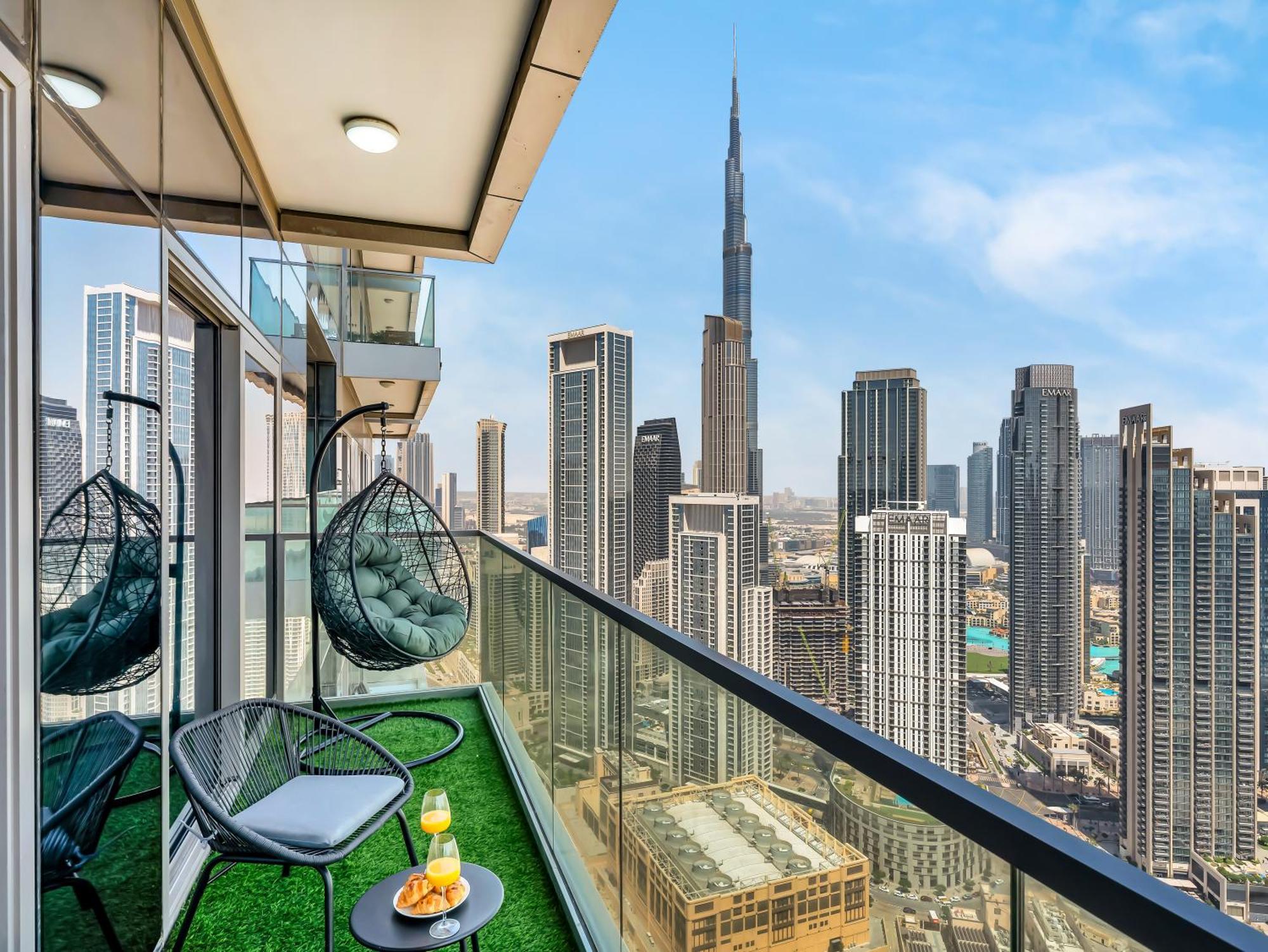 Wonderfulstay At Paramount - Highest Infinity Pool - Burj Khalifa View - Brand New Luxury
