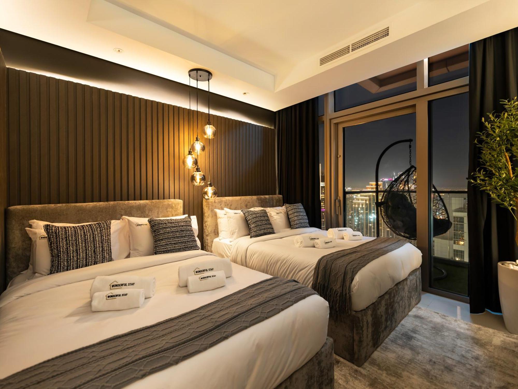 Apartment Wonderfulstay At Paramount - Highest Infinity Pool - Burj Khalifa View - Brand New Luxury Dubai