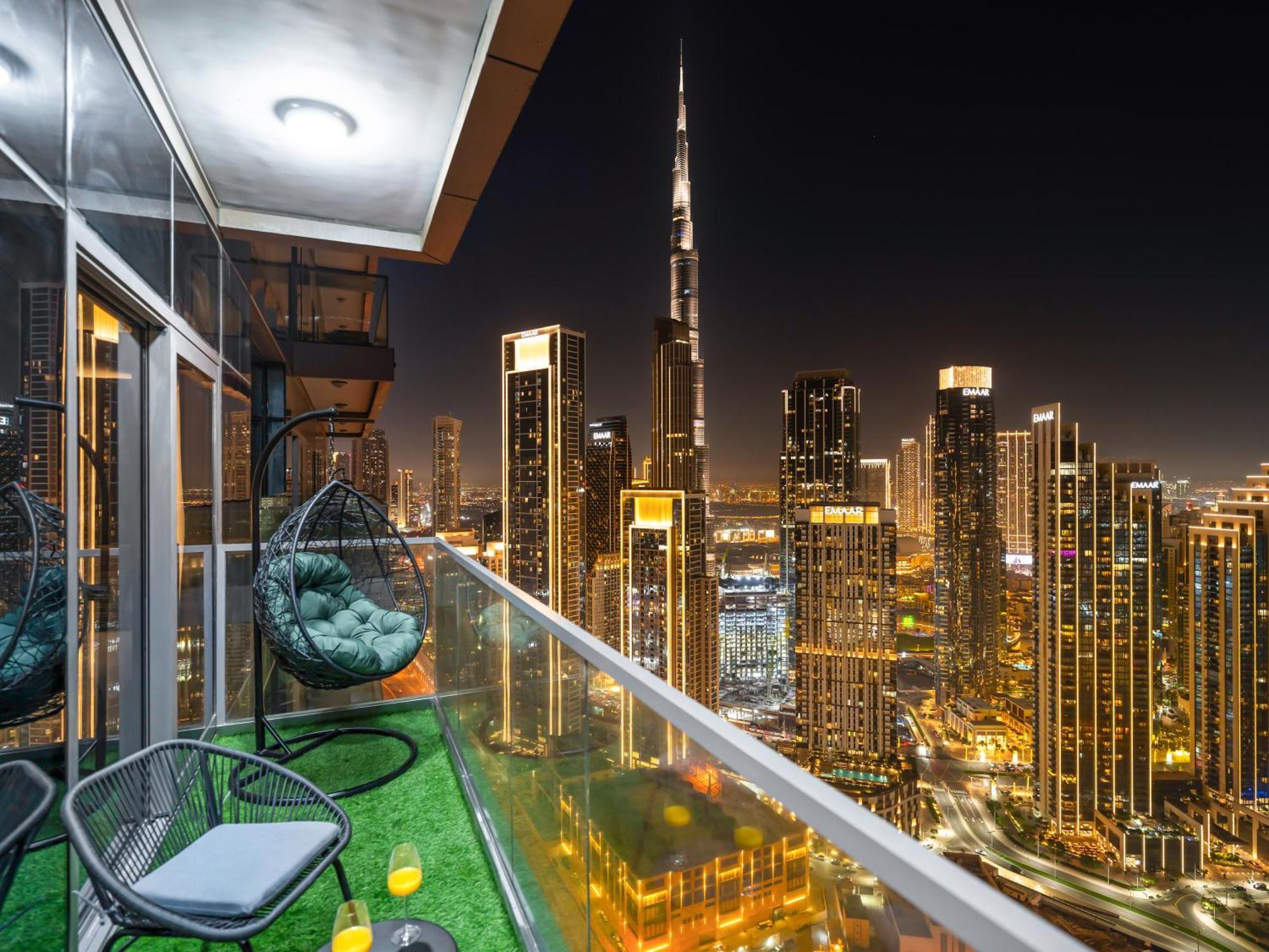 Wonderfulstay At Paramount - Highest Infinity Pool - Burj Khalifa View - Brand New Luxury