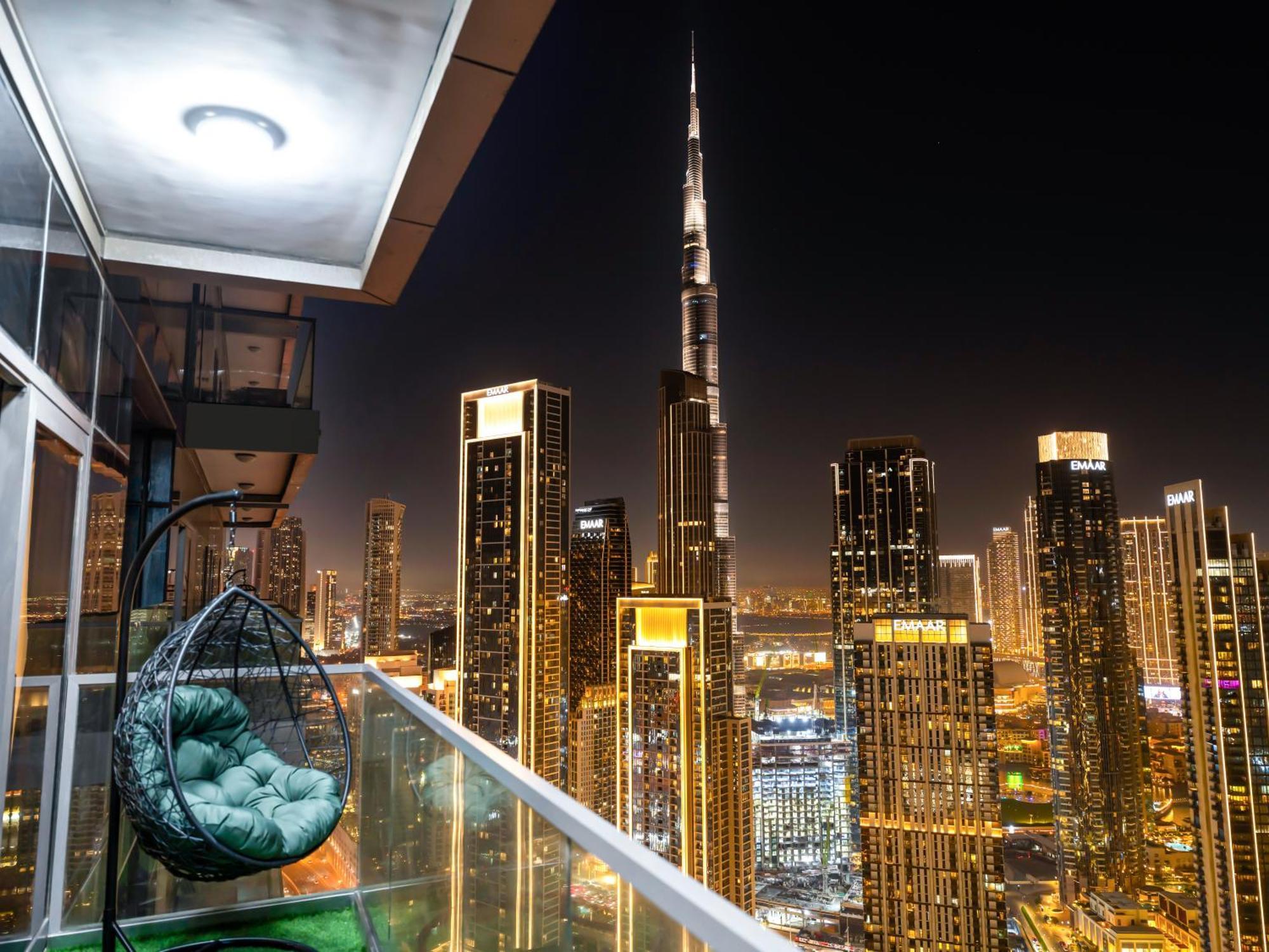 Wonderfulstay At Paramount - Highest Infinity Pool - Burj Khalifa View - Brand New Luxury Apartment
