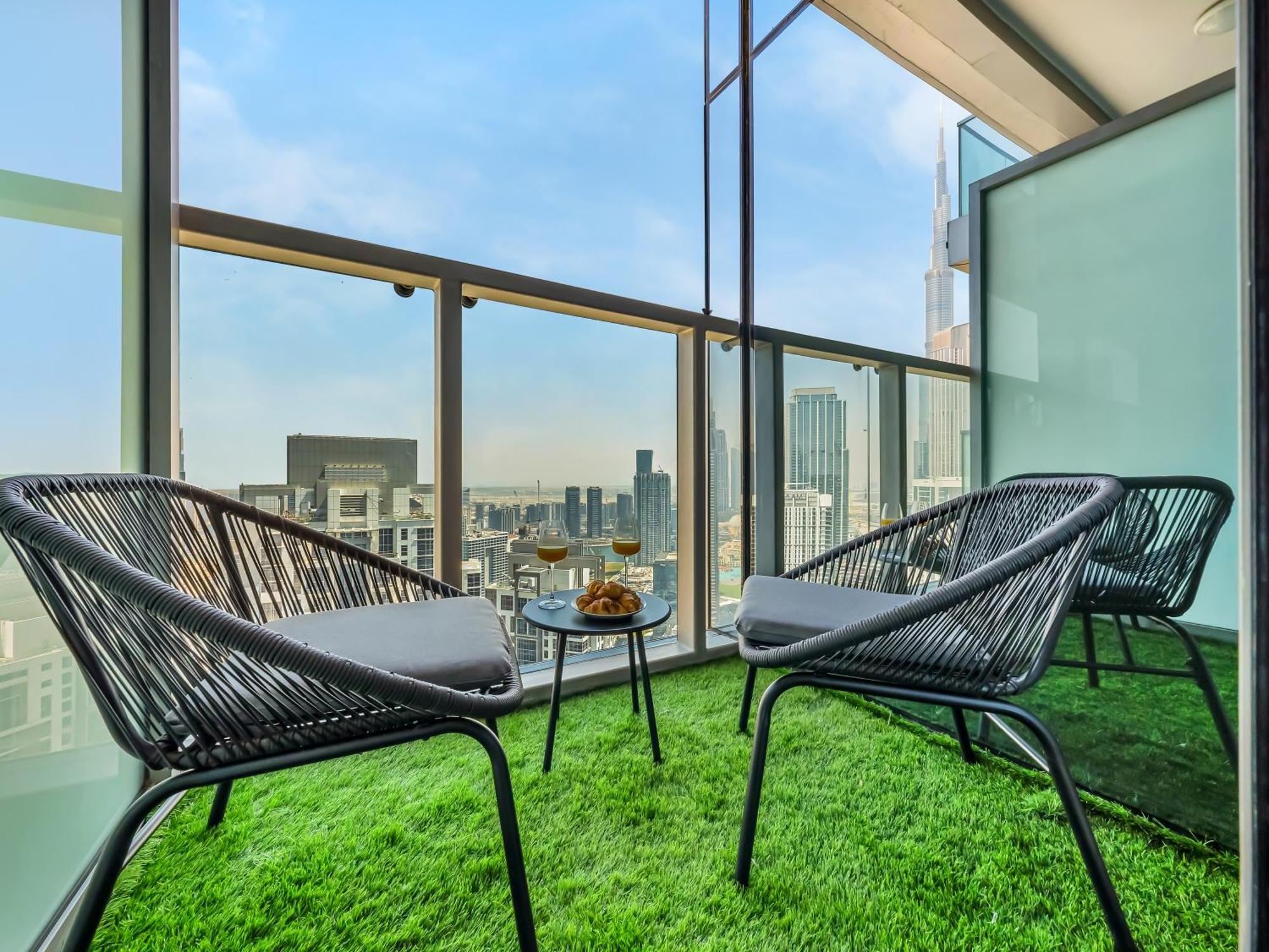 Wonderfulstay At Paramount - Highest Infinity Pool - Burj Khalifa View - Brand New Luxury