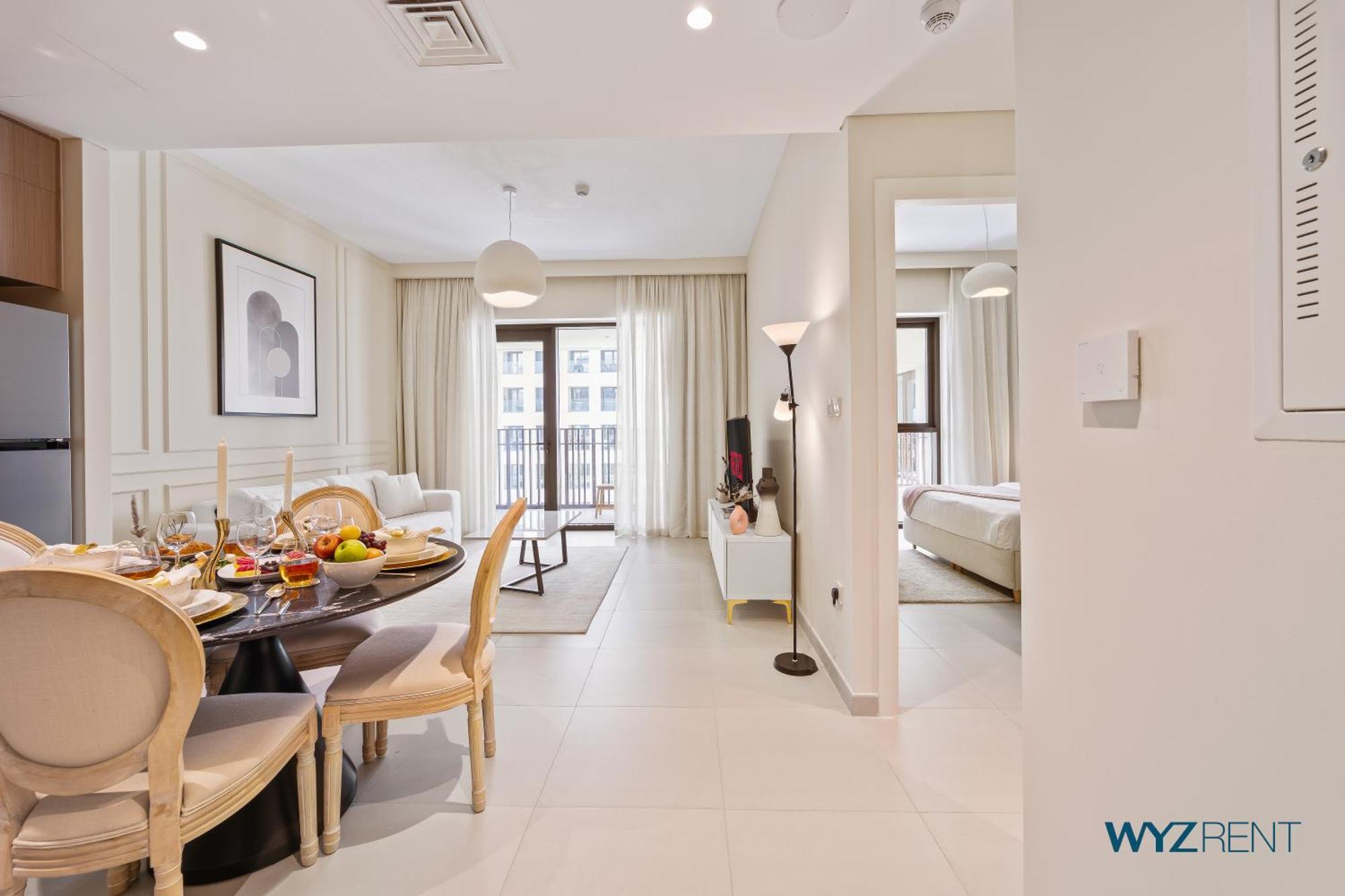 Pink Panther Soft Glam 1br In Surf 2-creek Apartment Dubai
