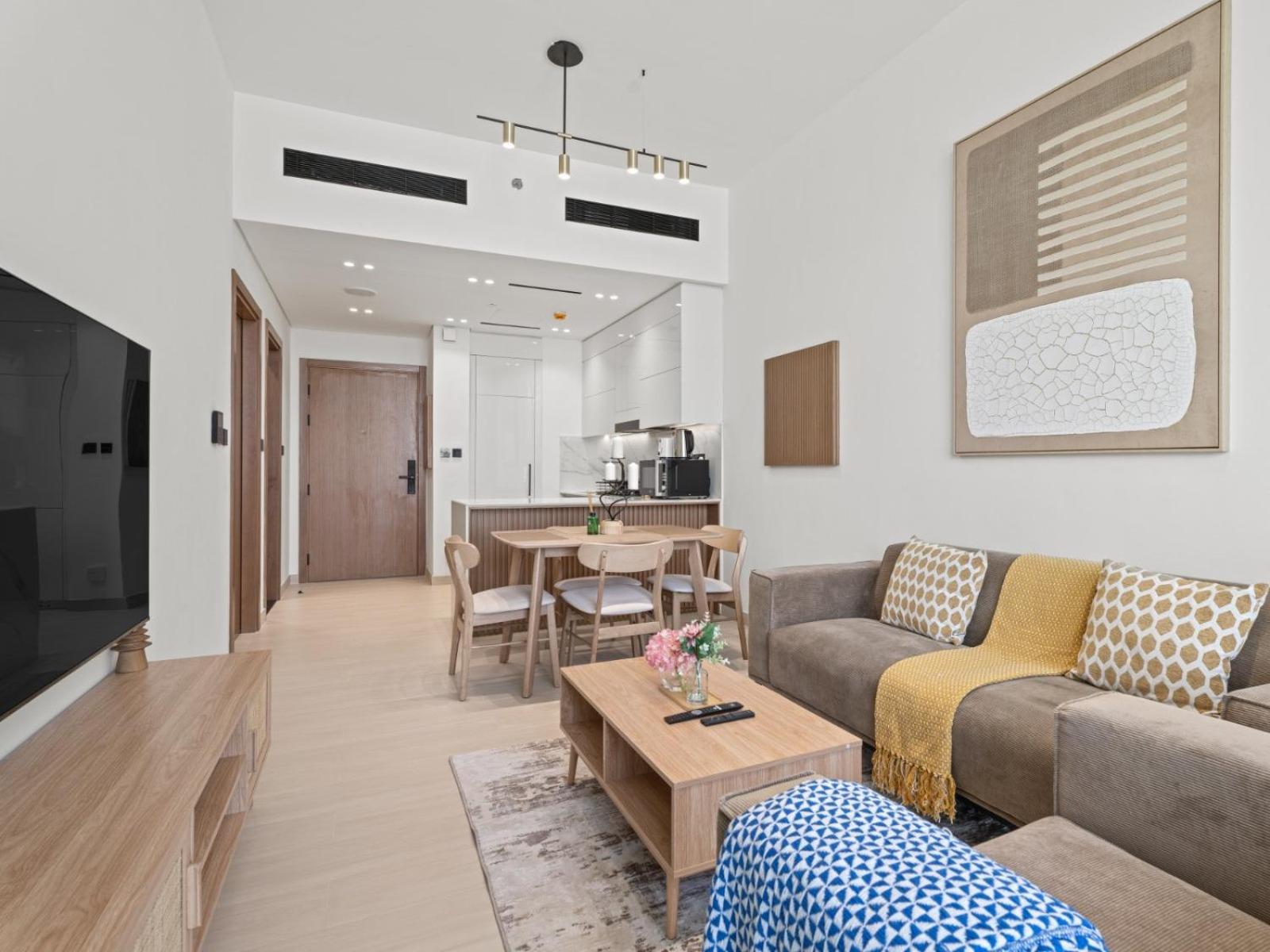 Aesthetic Elegance 1 Bdr In Binghatti Onyx * Dubai