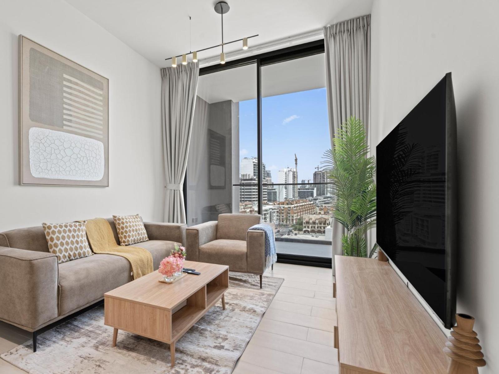Apartment Aesthetic Elegance 1 Bdr In Binghatti Onyx *