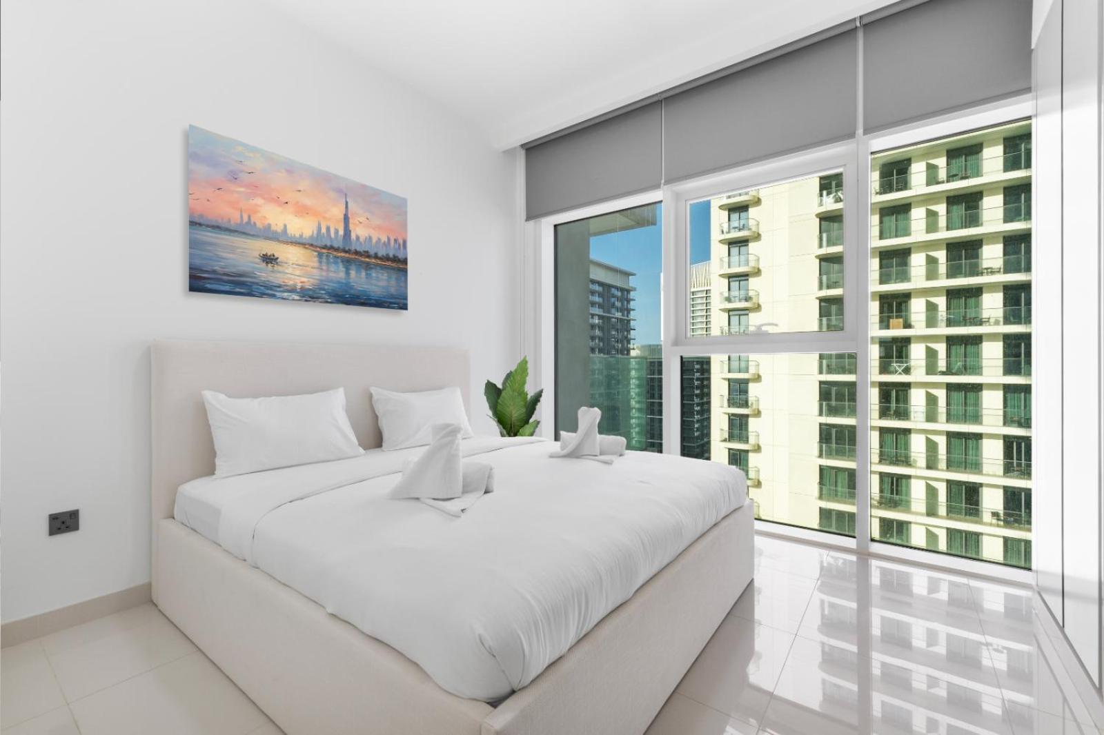 Apartment Full Sea View & Skyline - 4br Lux Beachfront Dubai