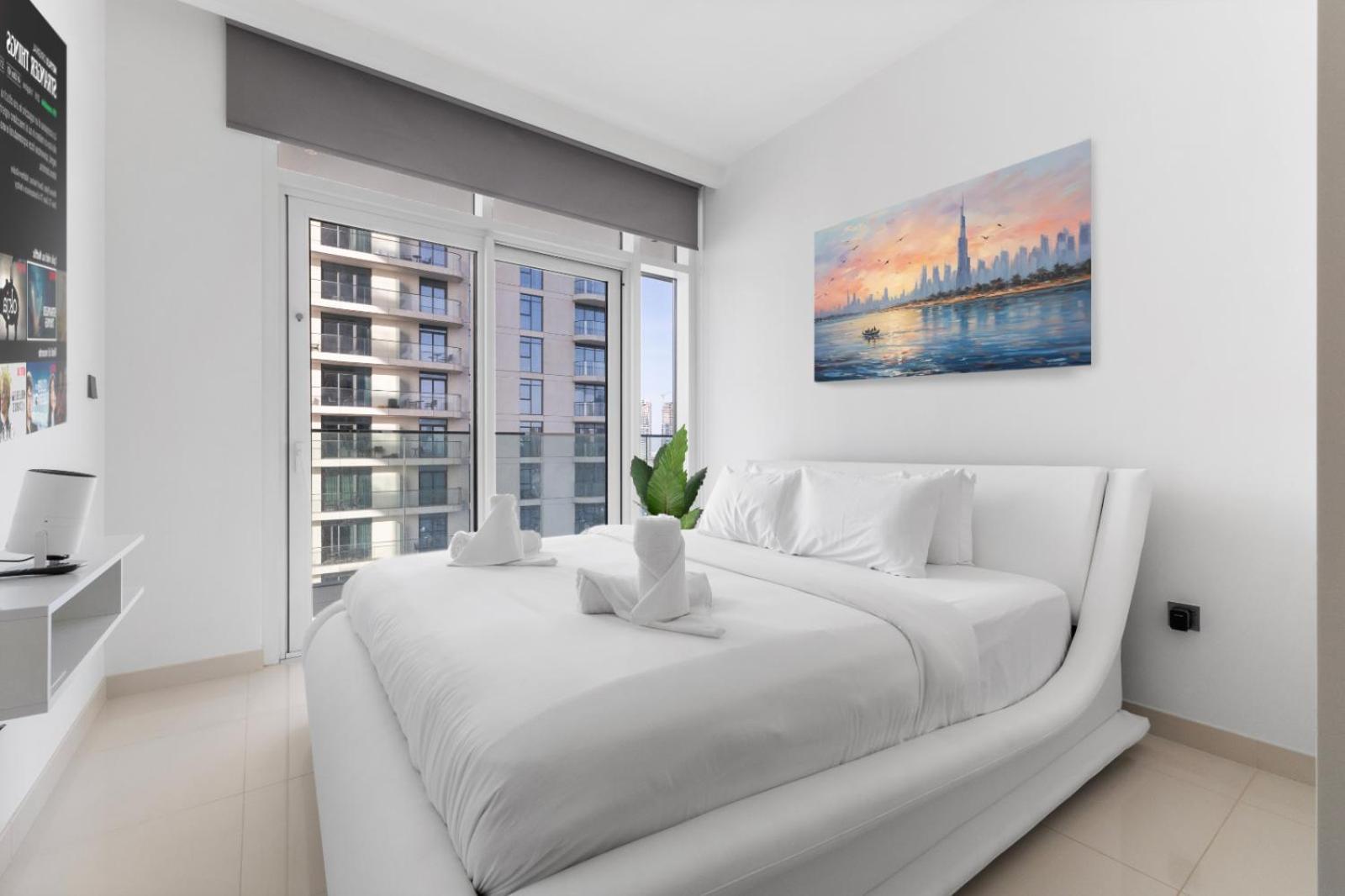 Apartment Full Sea View & Skyline - 4br Lux Beachfront Dubai