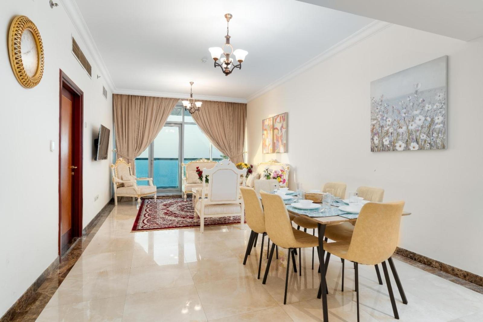Ocean View Luxury 3br Duplex At Ajman Corniche