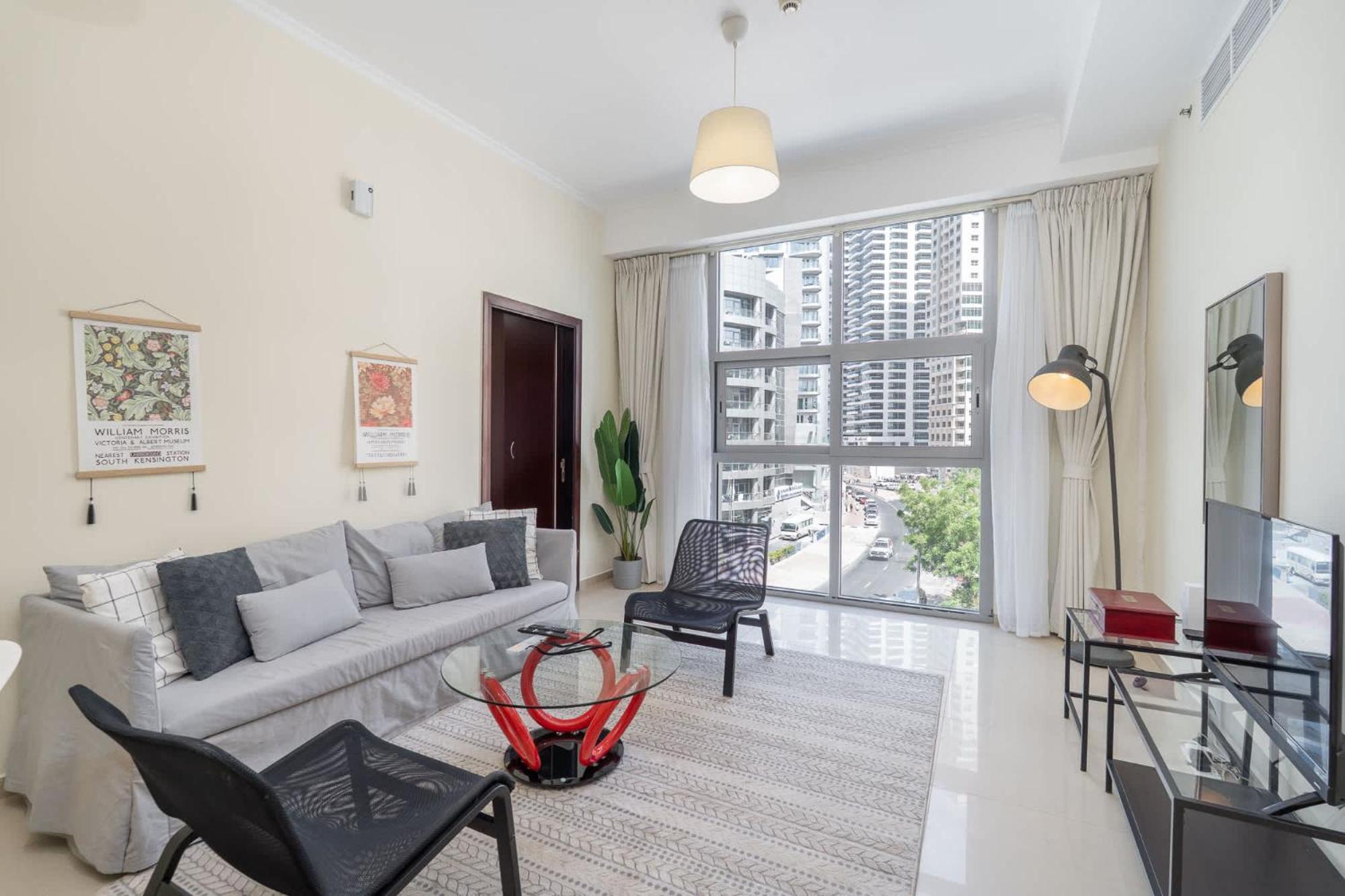 Apartment Lovely And Spacious 1br In Dec Tower Near Marina Walk Dubai