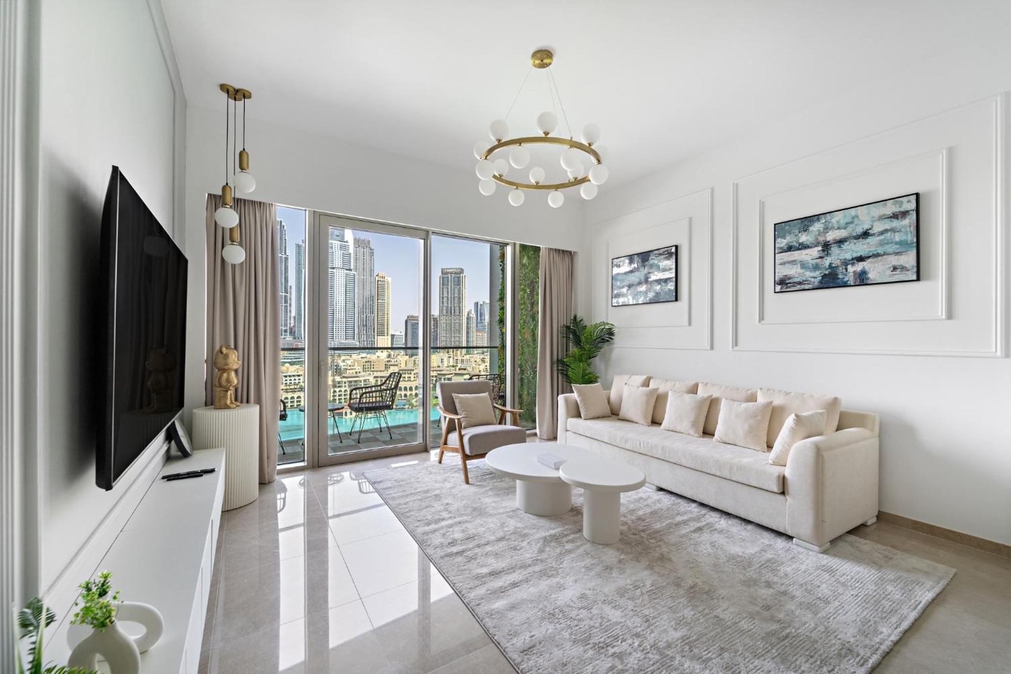 Luxurious 2br With Full Burj Khalifa And Fountain View