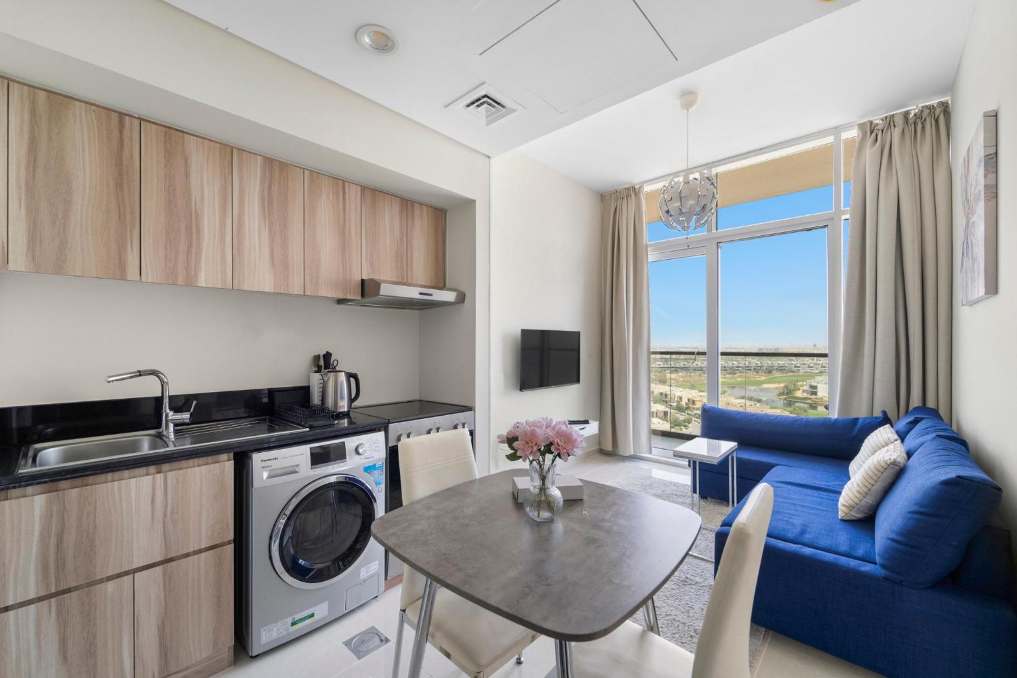 Modern 1br At Golf A In Damac Hills Near Golf