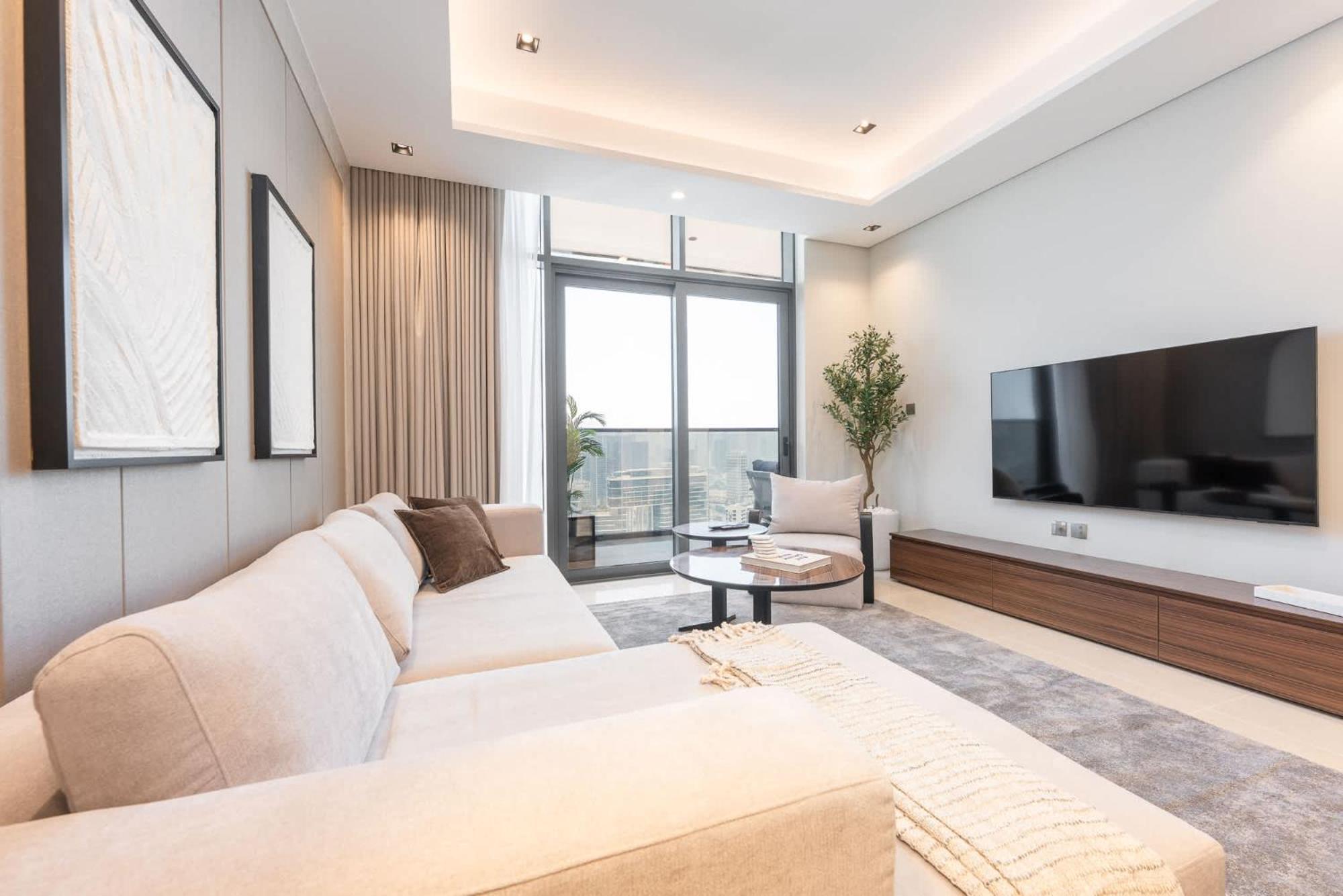 1 Bedroom In Nobles Tower With Burj Khalifa Views * Dubai