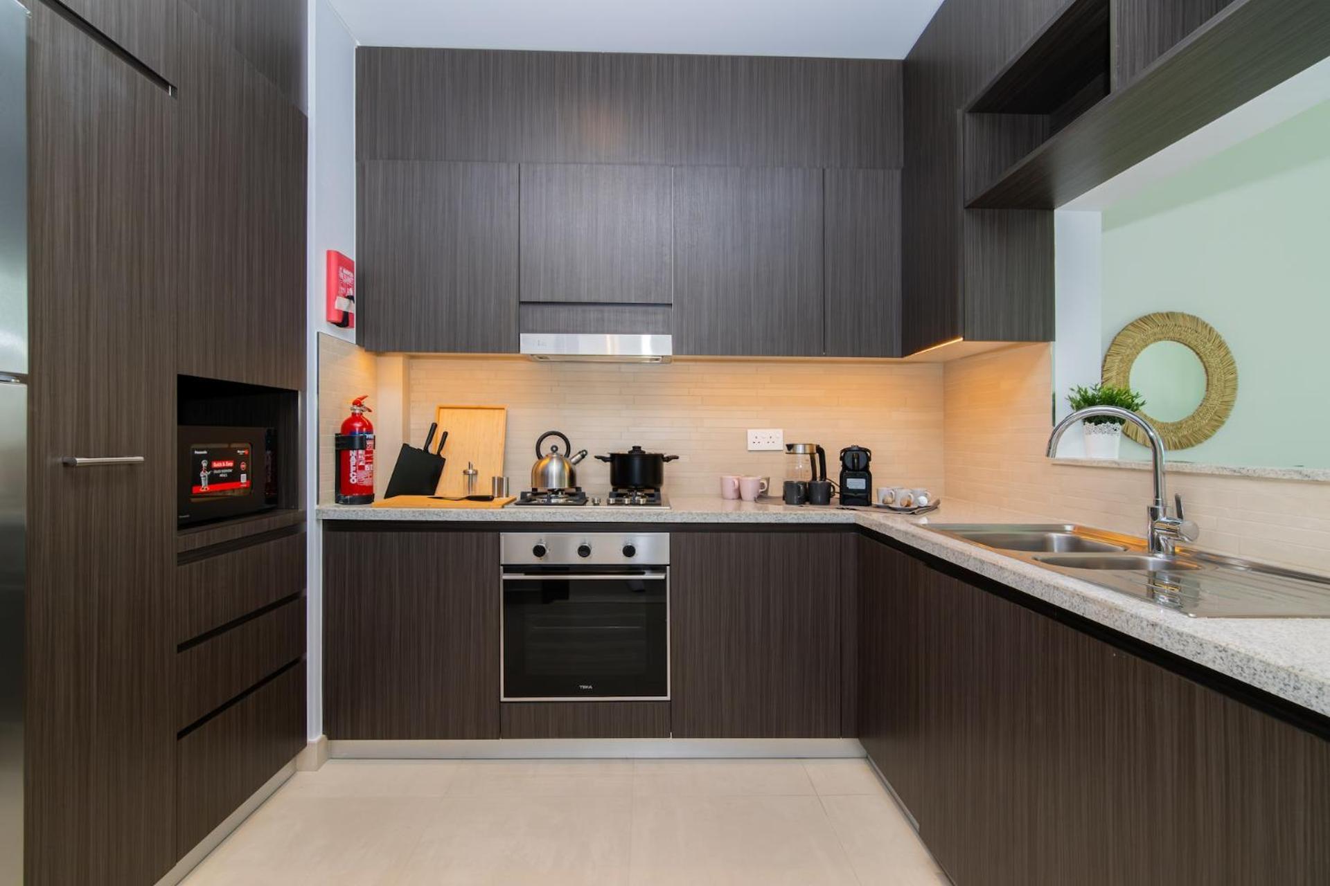 Elite Escape - 2 Bhk Getaway With Burj Khalifa View And Mall Access - 1507 Apartment