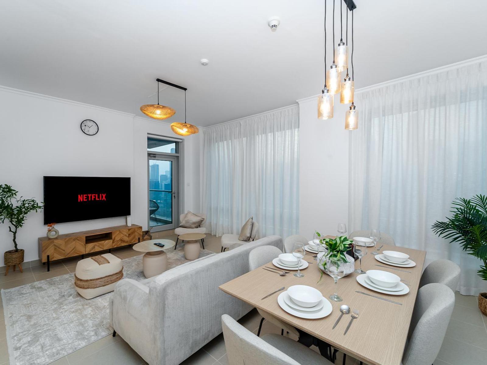 Apartment Burj Views 3 Min From Mall Luxury Downtown